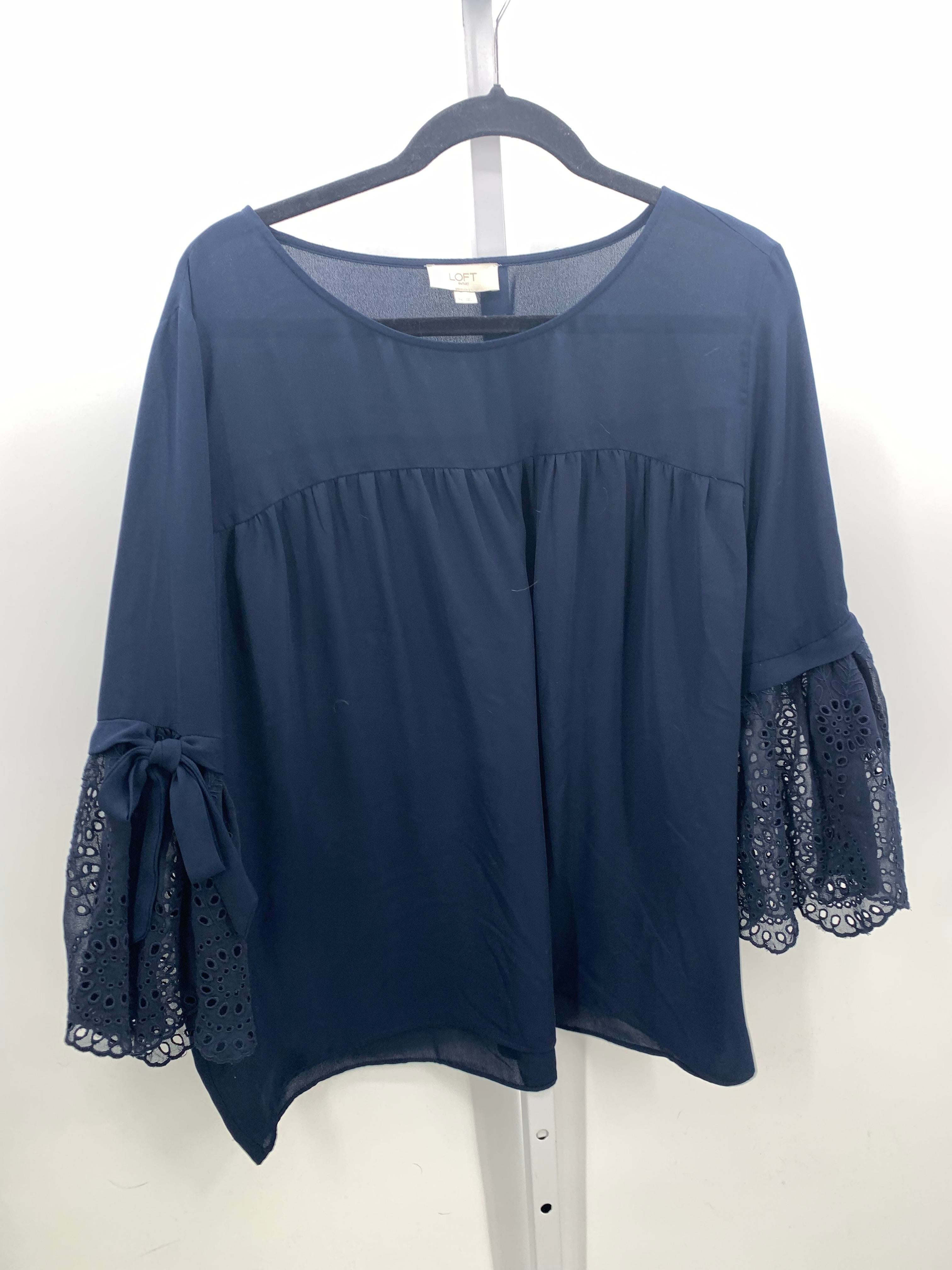 Loft Size Extra Large Misses 3/4 Sleeve Shirt