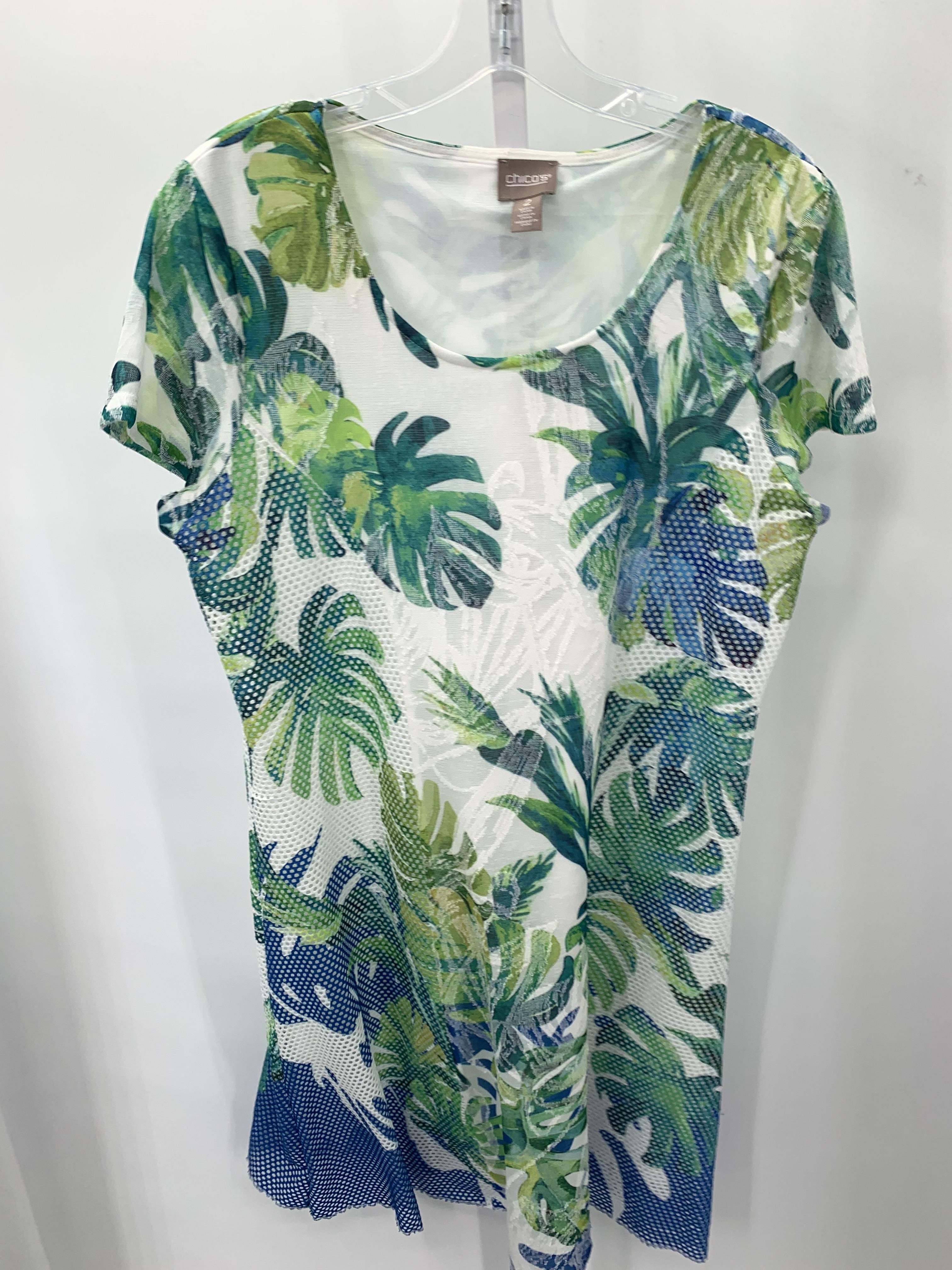 Chico's Size Medium Misses Short Sleeve Dress