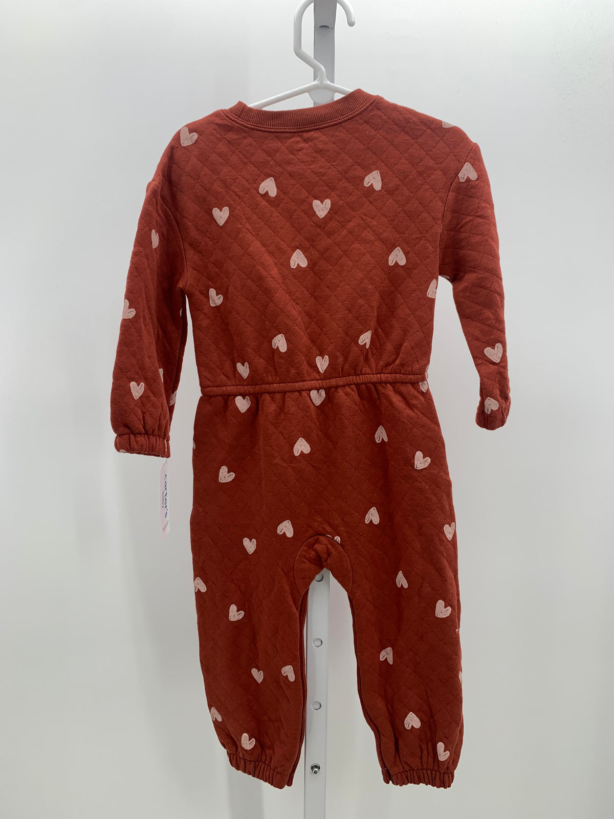 Carters Size 24 Months Girls Long Slv. Romper