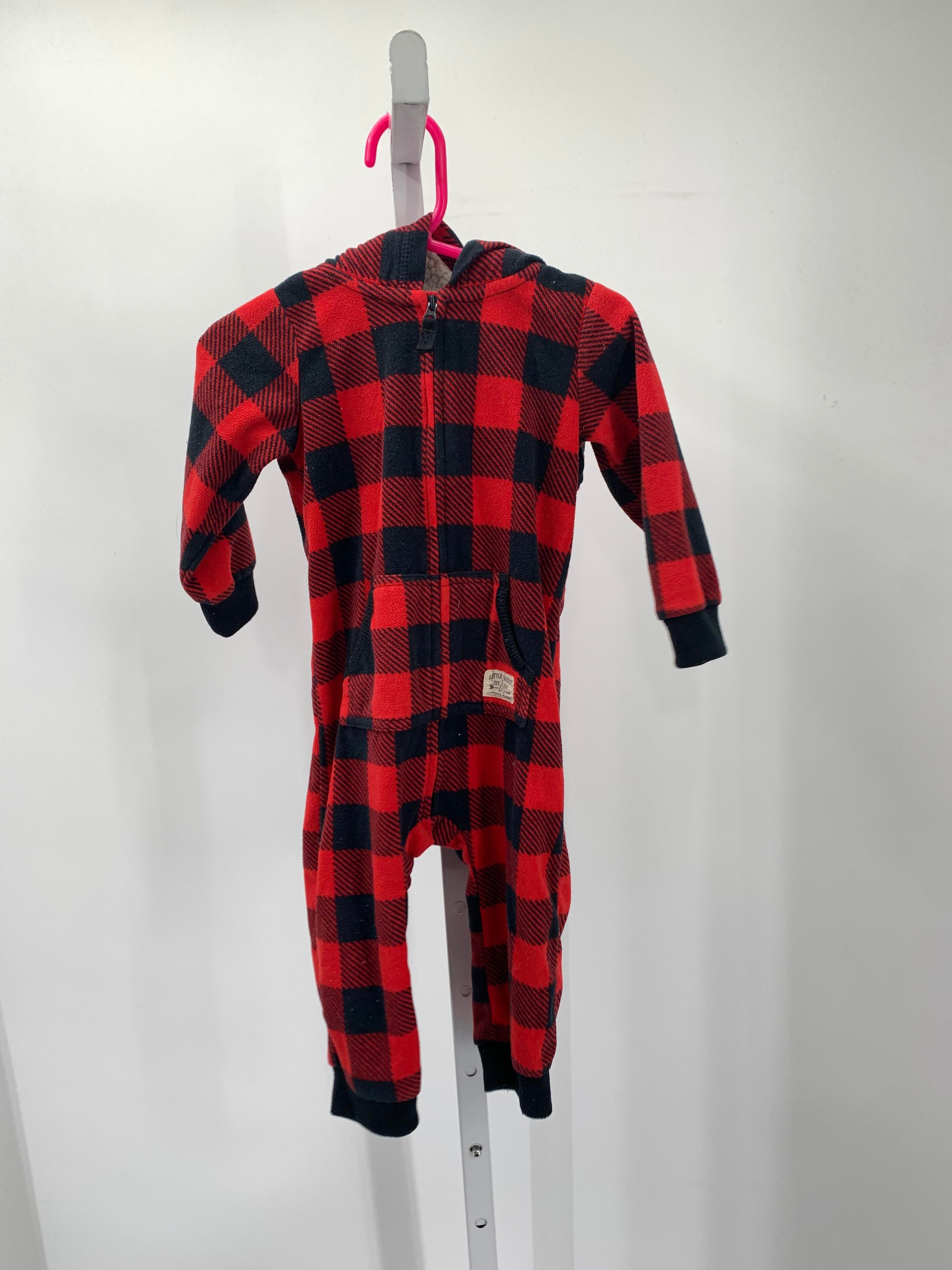 BLACK PLAID ZIP FLEECE