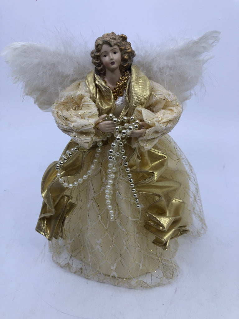 NIB ANGEL CHRISTMAS TREE TOPPER