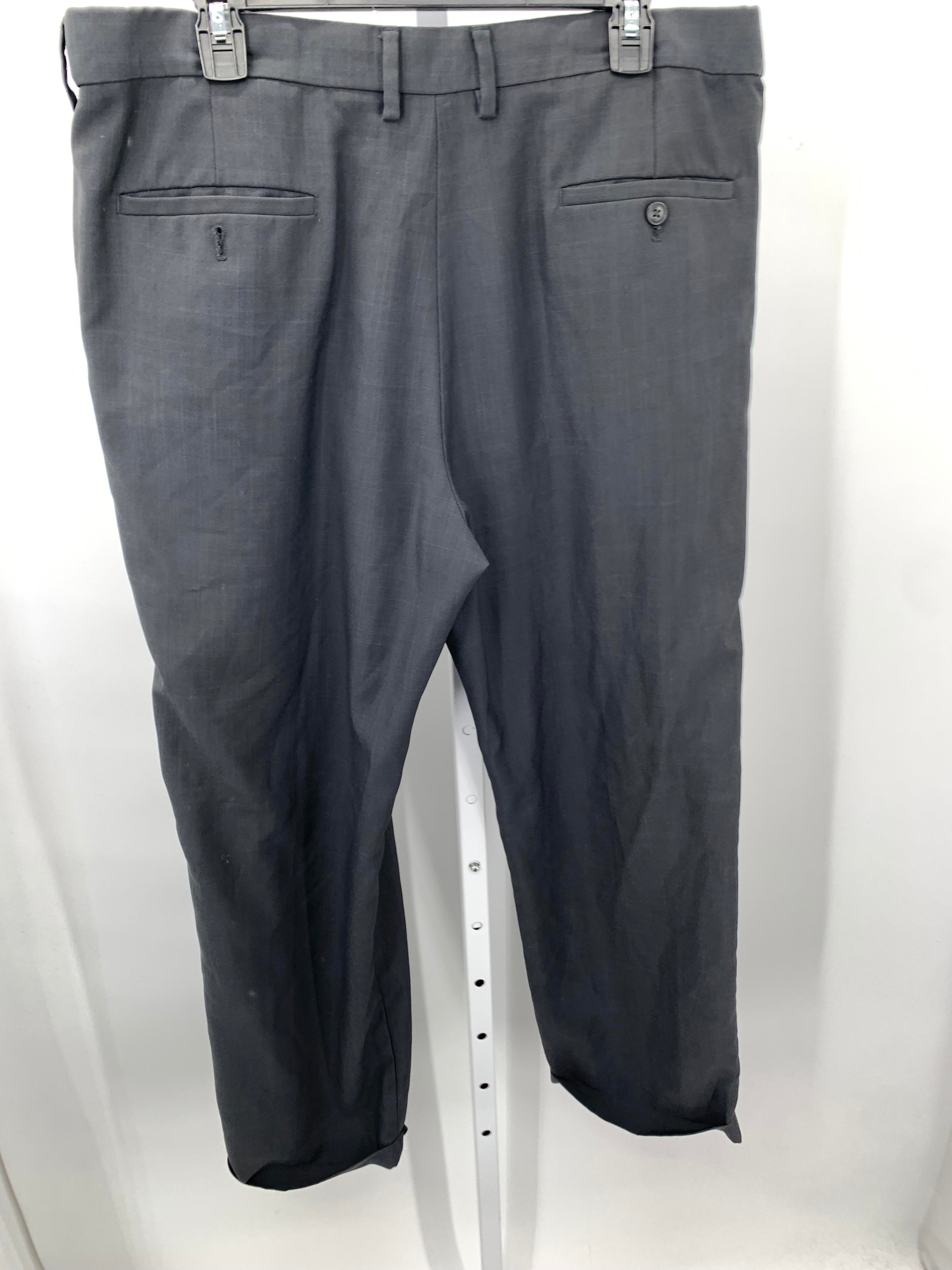PLEATED FRONT PANTS