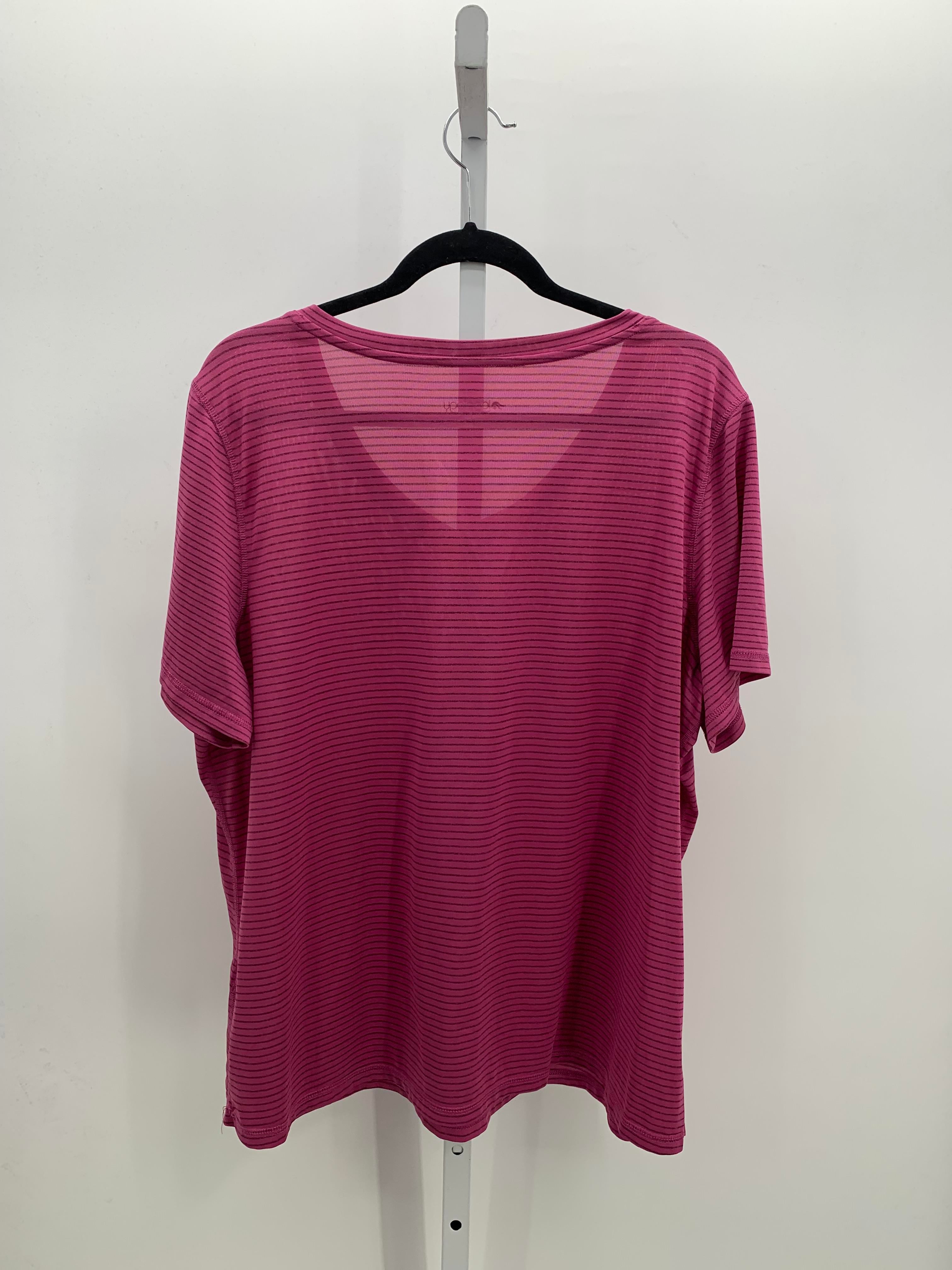 Ideology Size 2X Womens Short Sleeve Shirt
