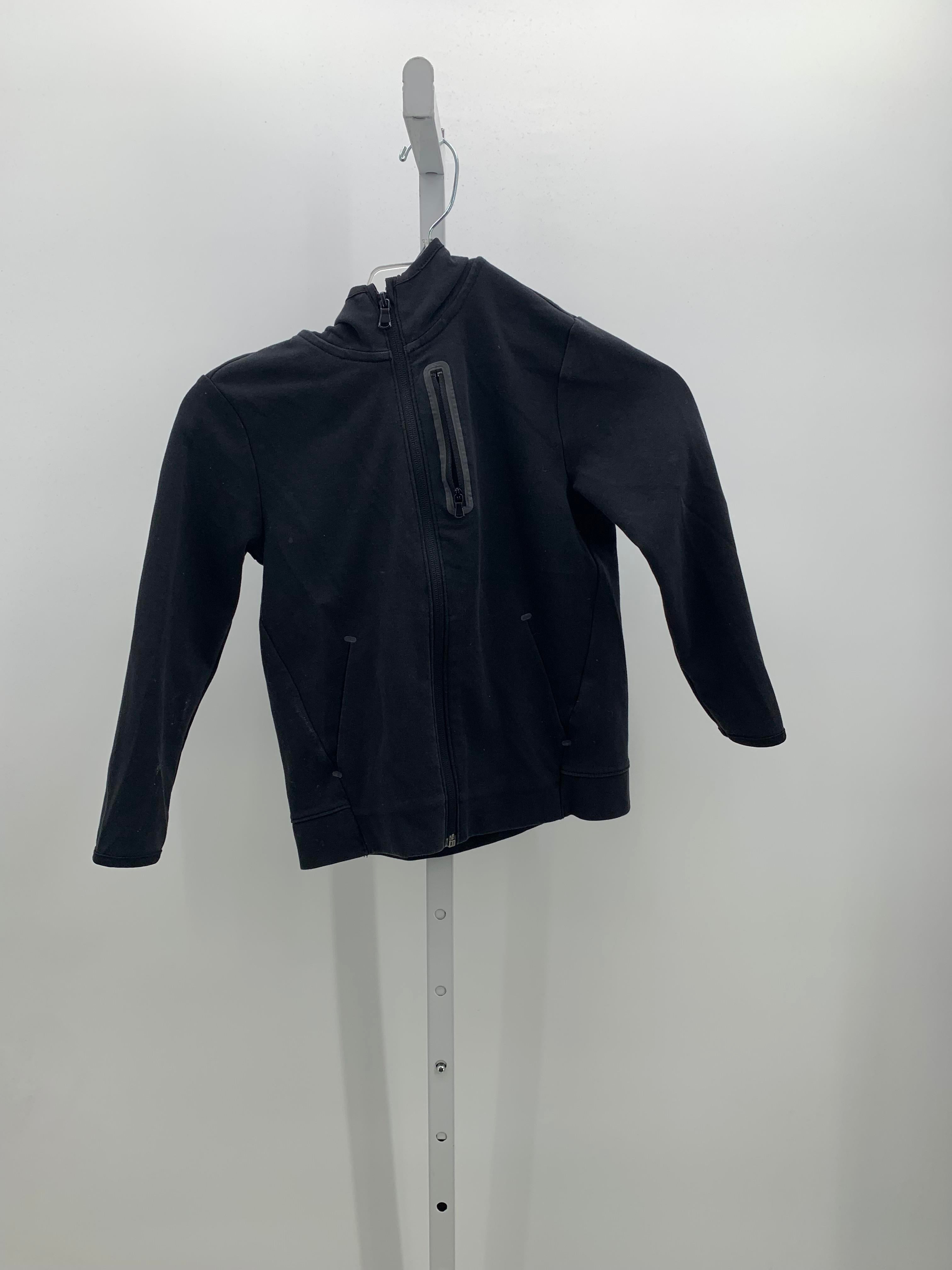 HOODED ZIP KNIT