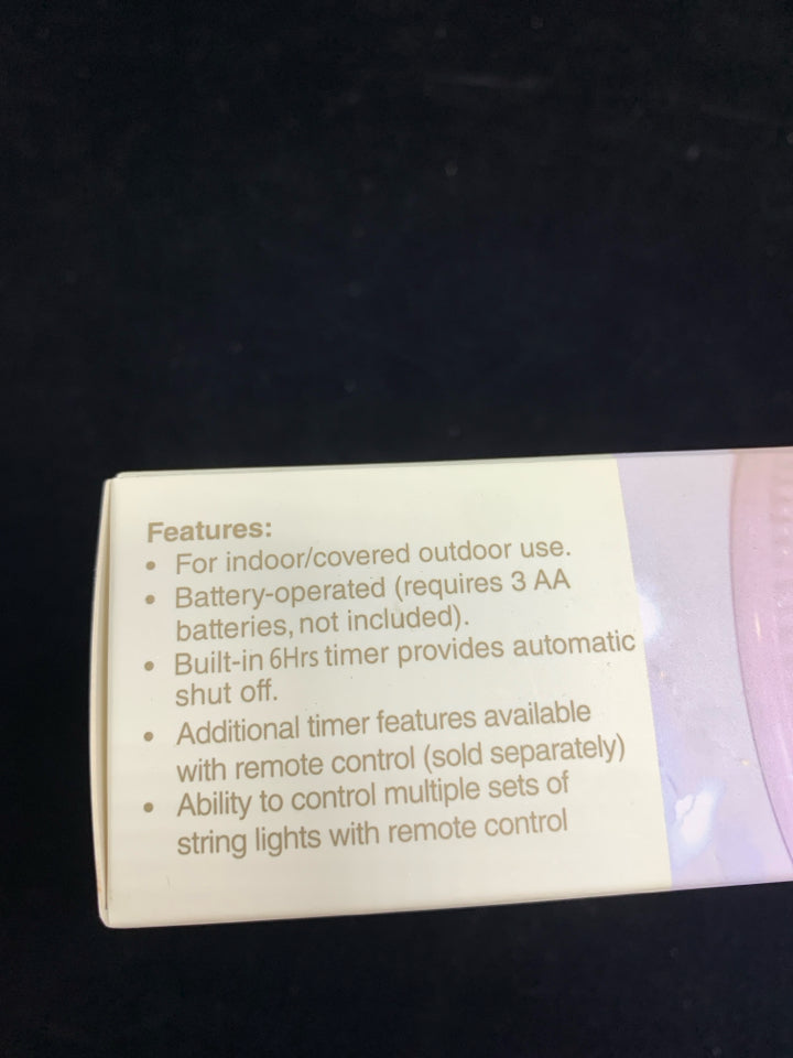 NIP DAISY SHIMMER STRING LIGHTS.