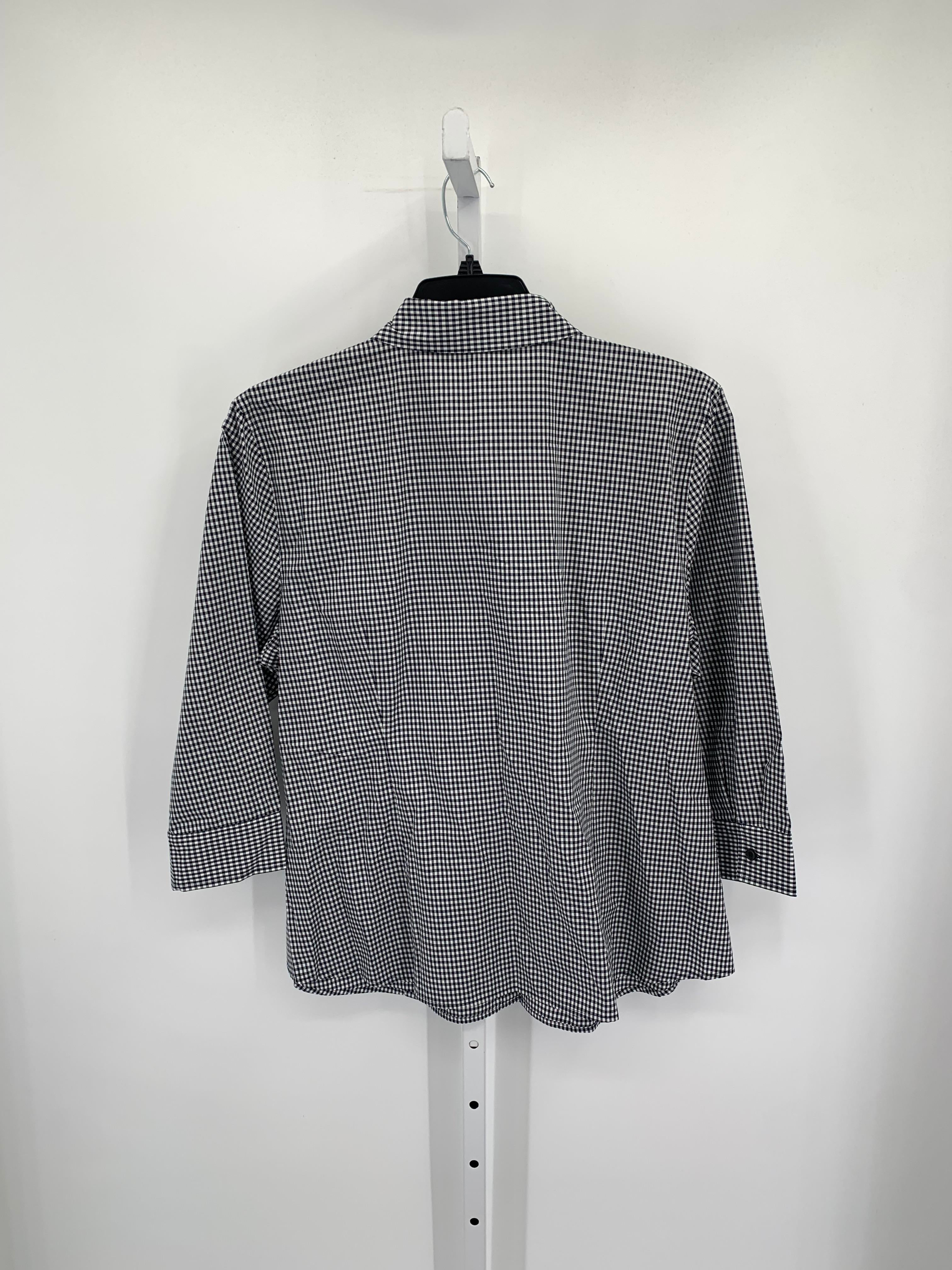 Van Heusen Size XXL Misses 3/4 Sleeve Shirt