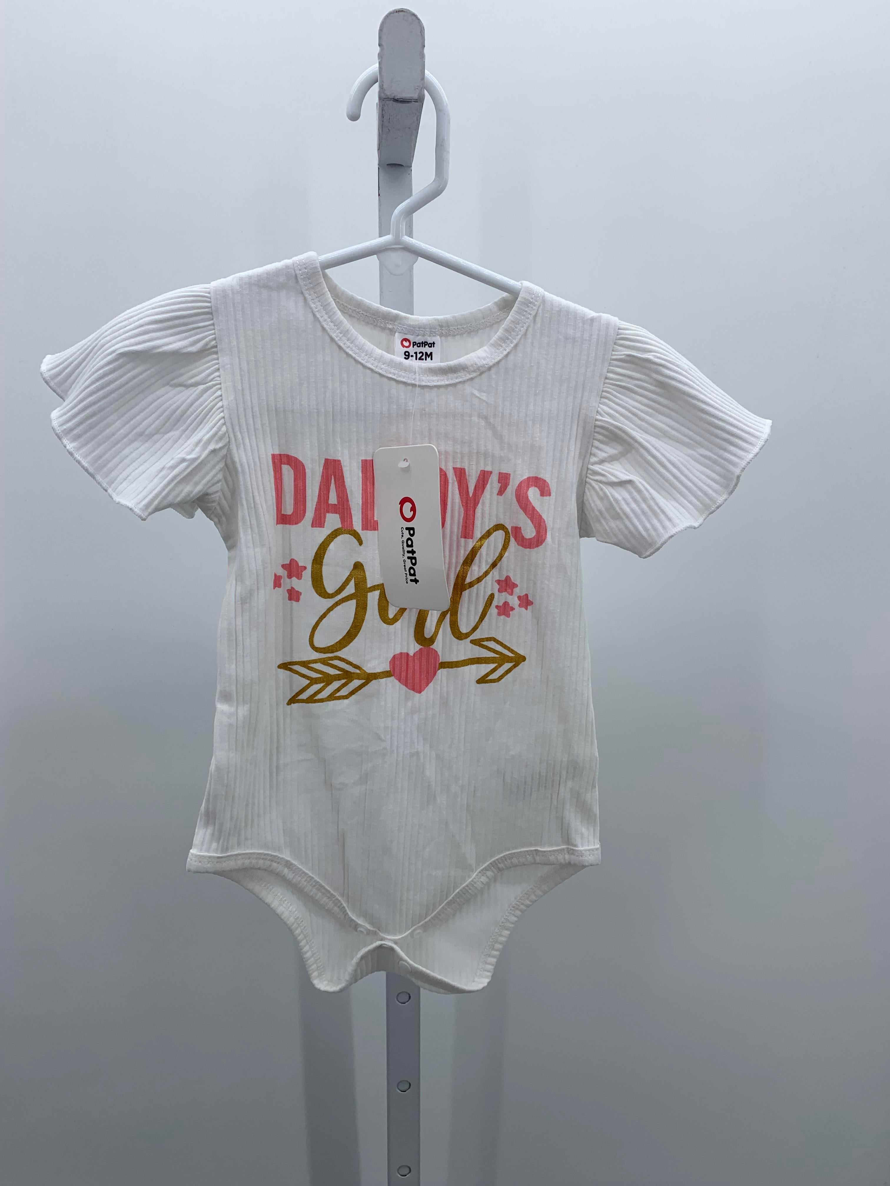 Size 9-12 months Girls Short Sleeve Shirt