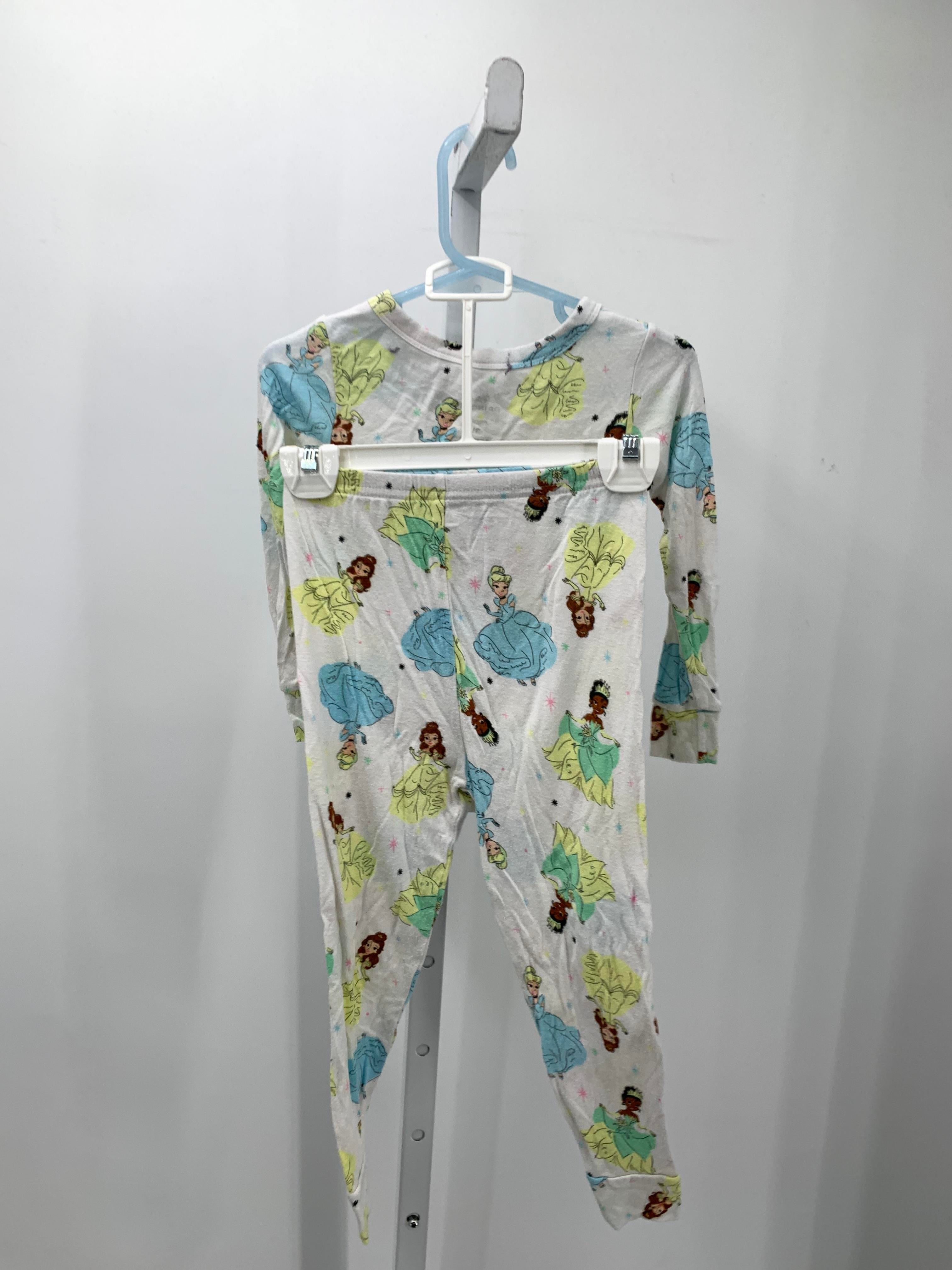 Disney Princess Size 3T Girls Pajamas