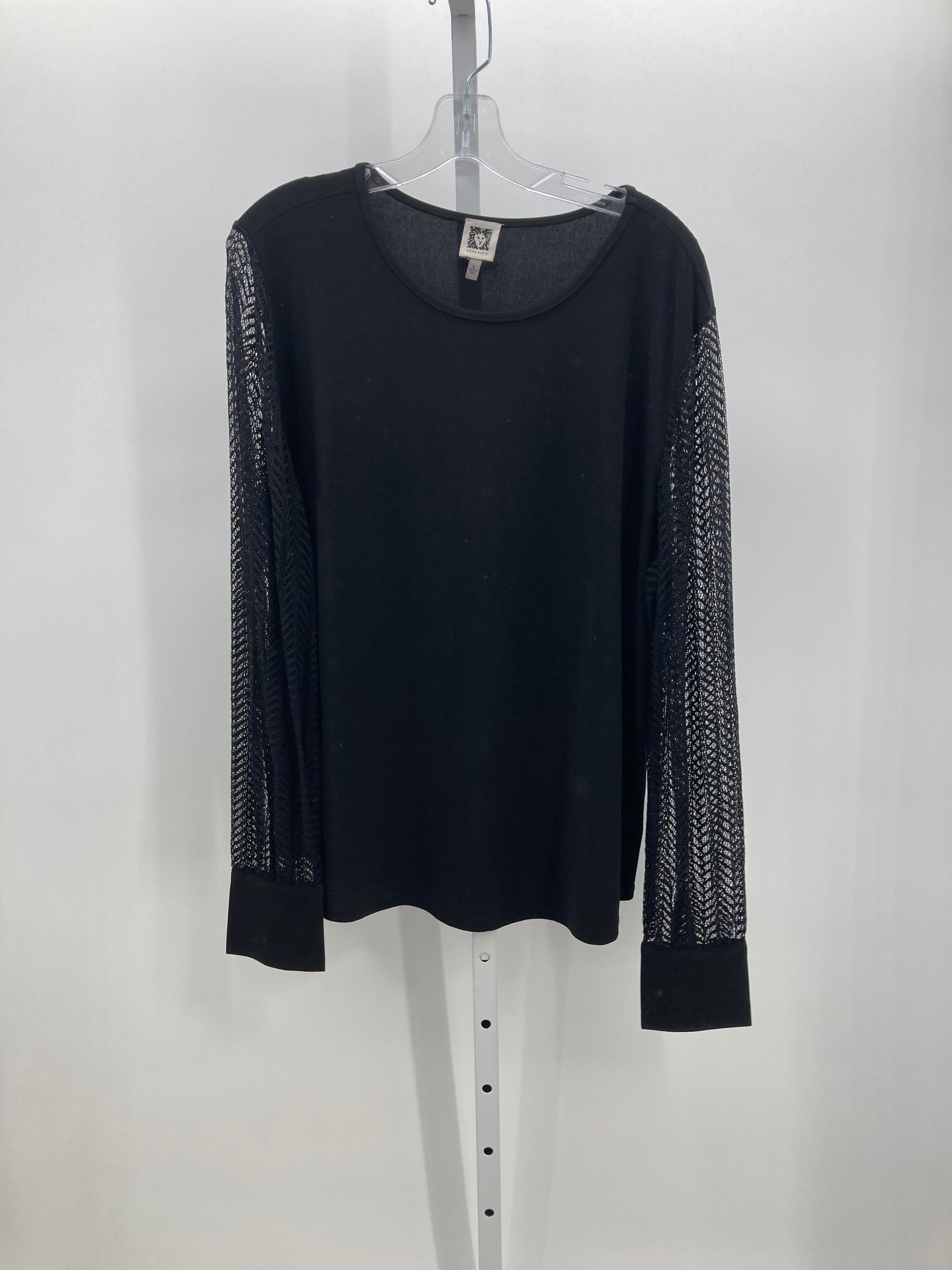 Anne Klein Size Extra Large Misses Long Sleeve Shirt
