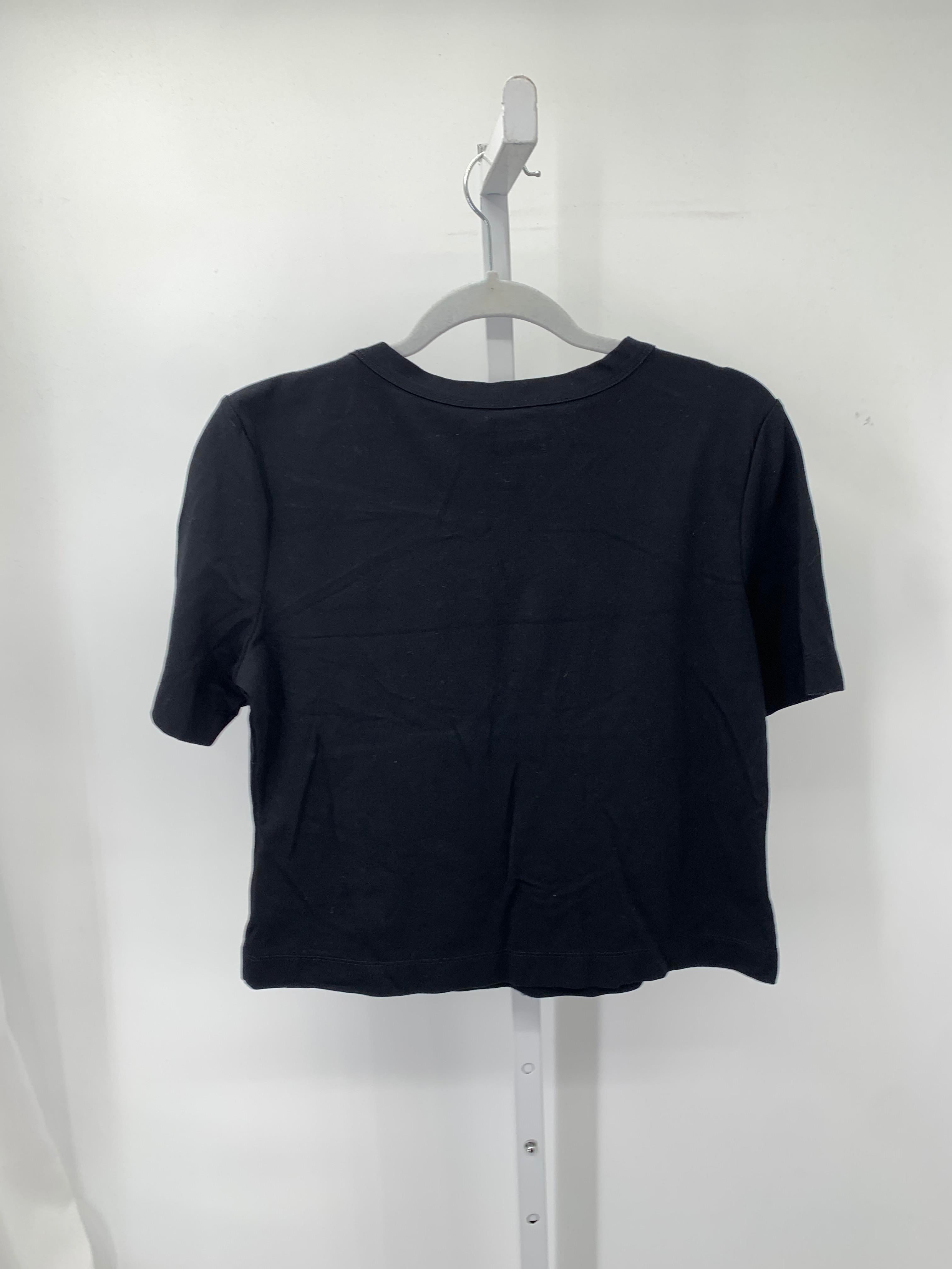 Adrienne Vittadini Size Large Misses Short Sleeve Shirt