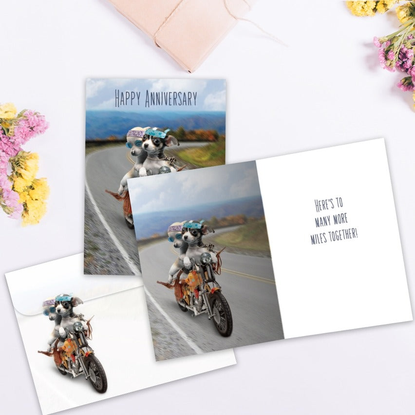 Life Is A Highway Anniversary Card