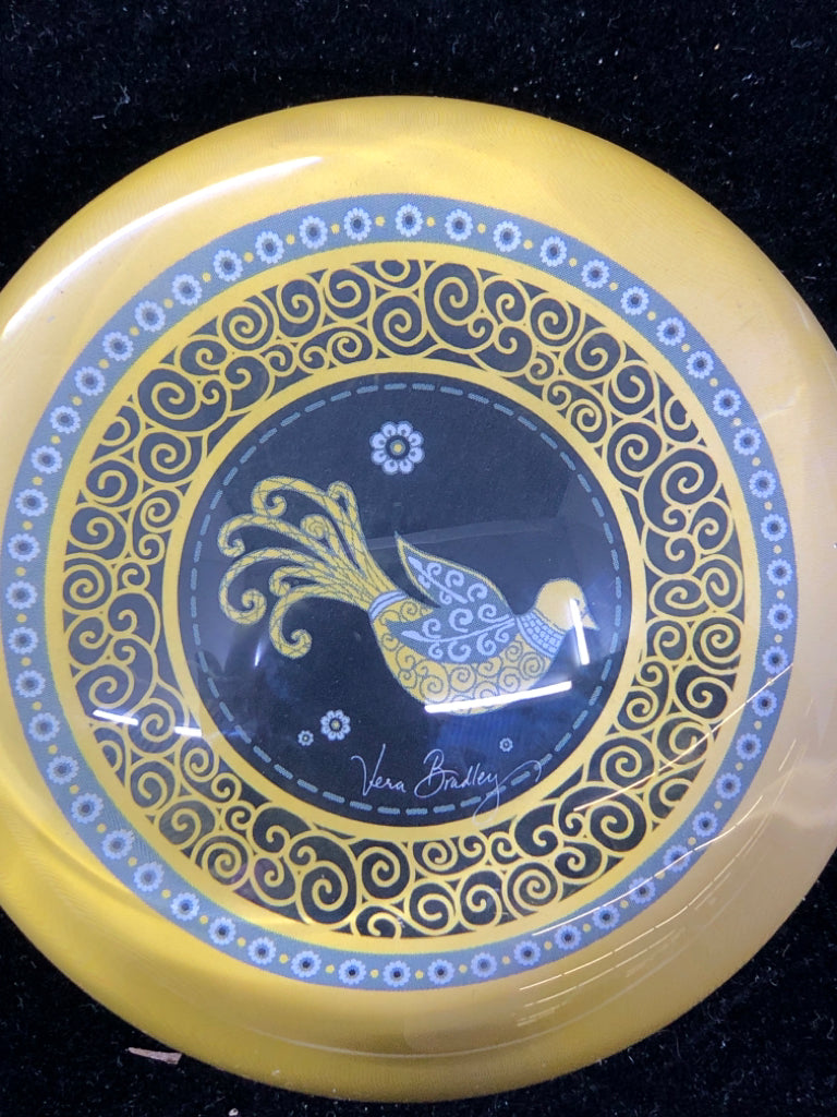 VERA BRADLEY BIRD PAPER WEIGHT.