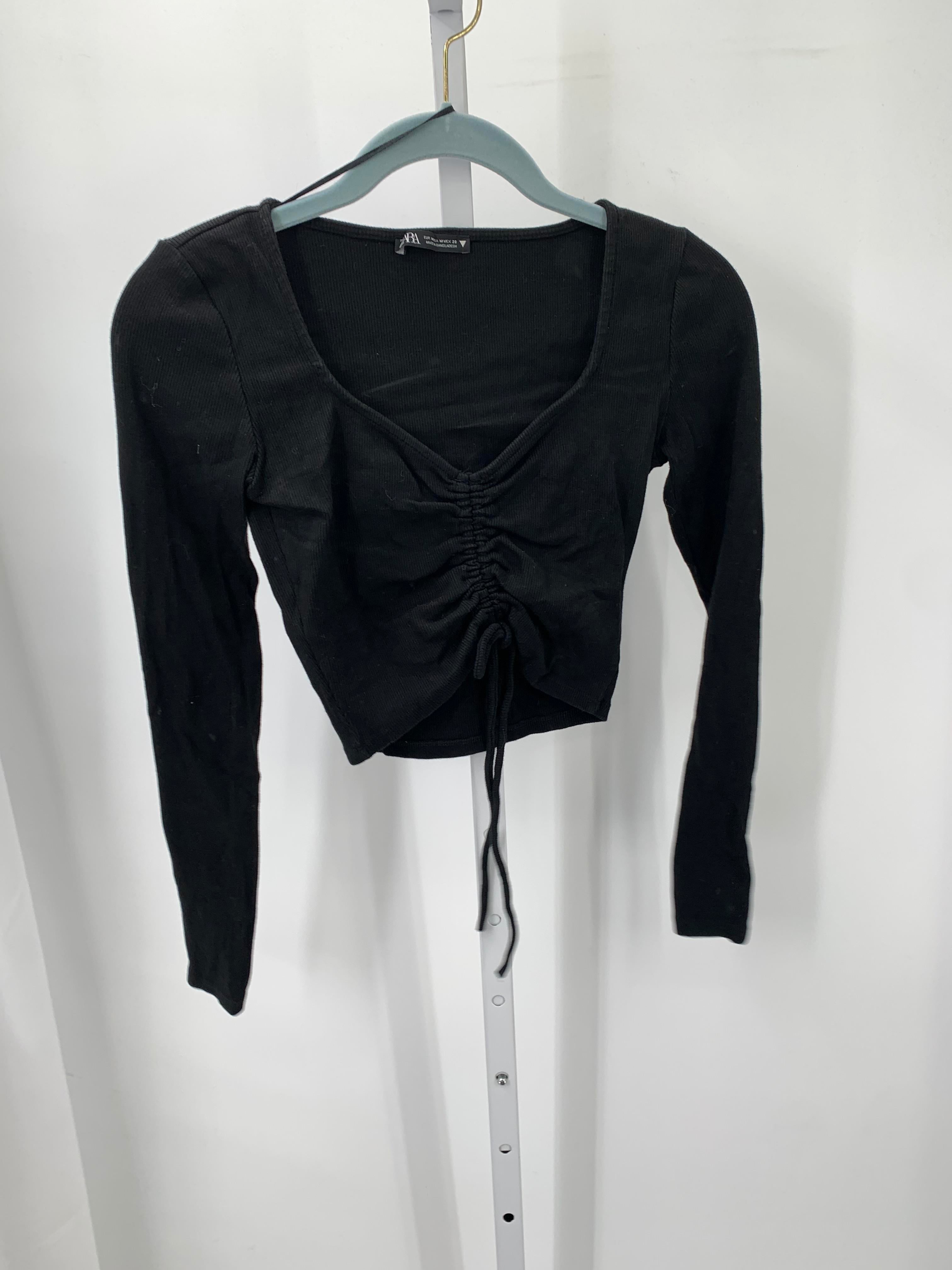Zara Size Medium Juniors Long Sleeve Shirt