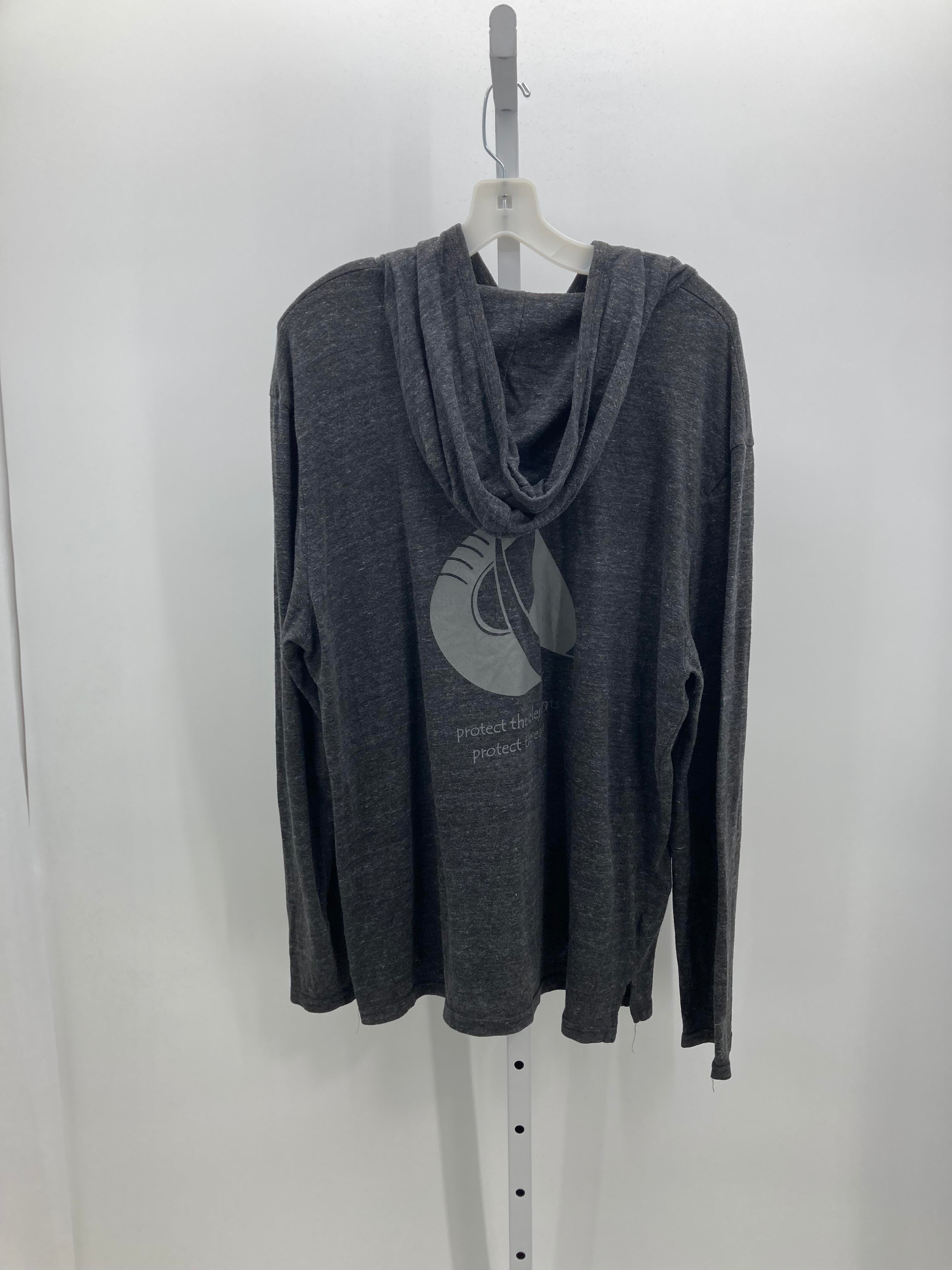 Alternative Apparel Size 2X Womens Long Sleeve Shirt