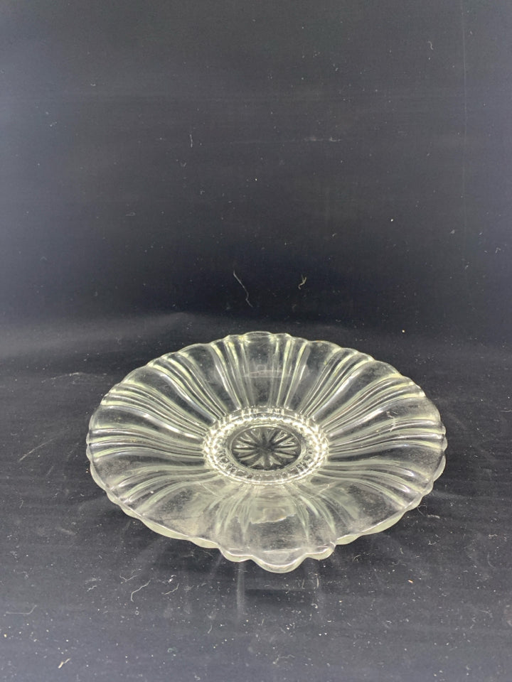 GLASS BOWL/ PLATE.