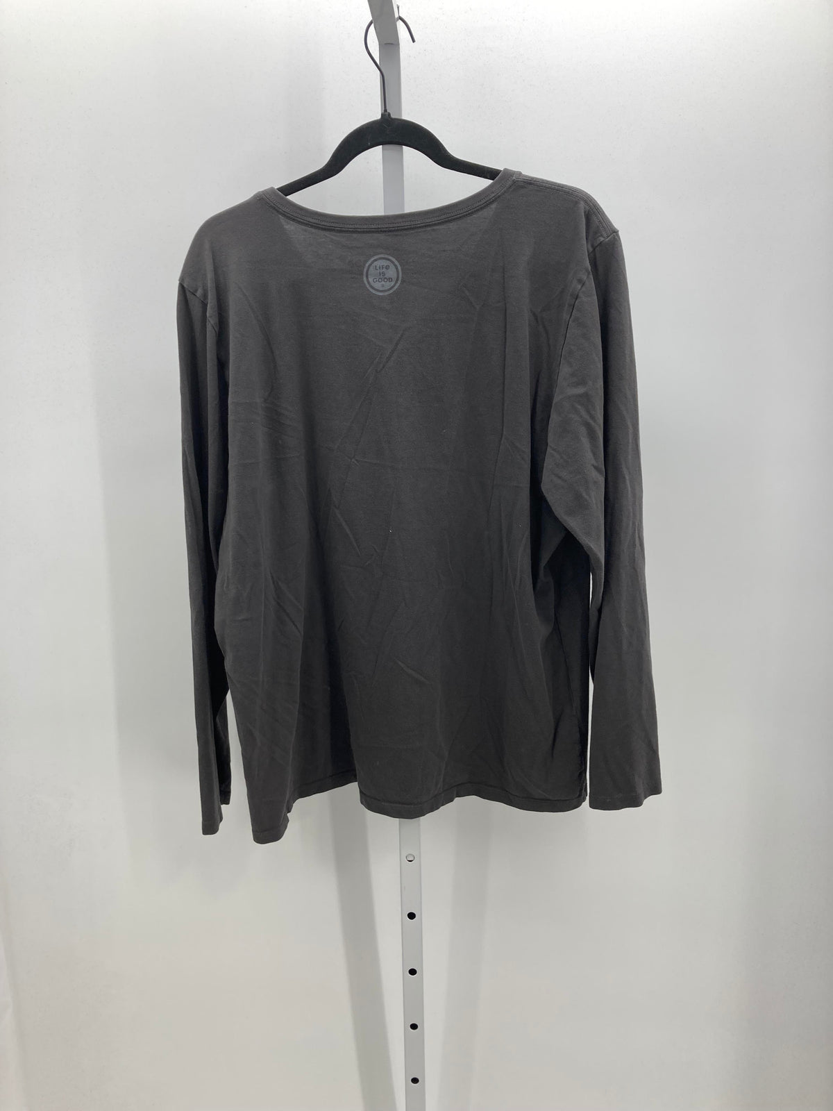 Life is Good Size Extra Large Misses Long Sleeve Shirt
