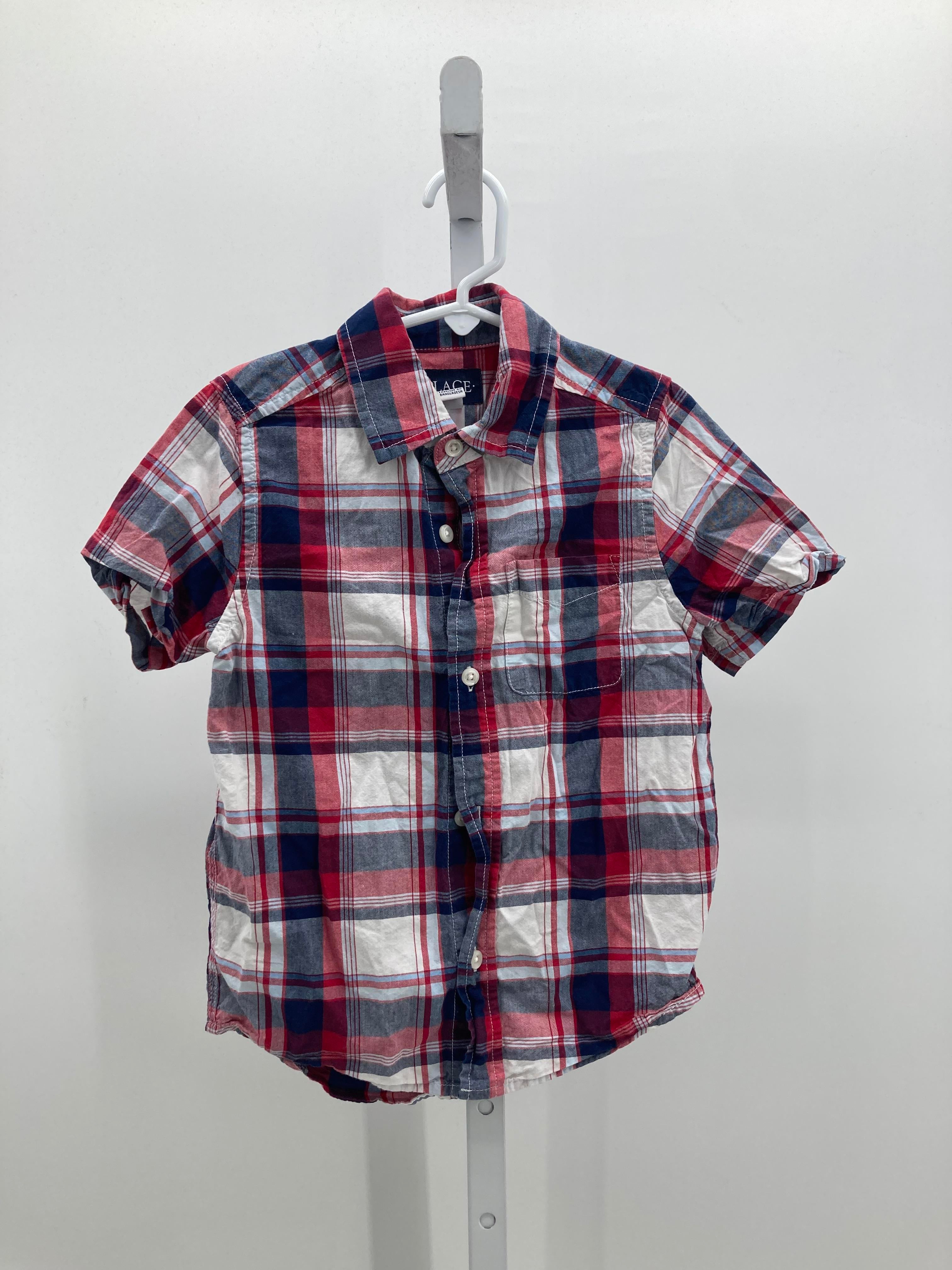 WHITE RED PLAID