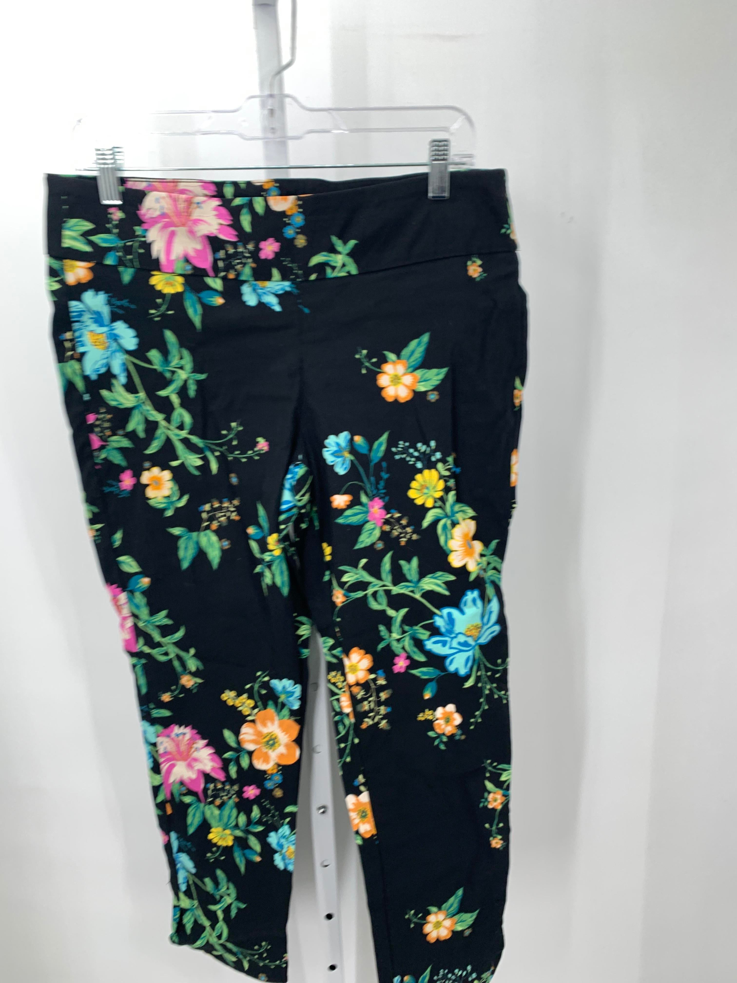 Zac & Rachel Size 12 Misses Cropped Pants