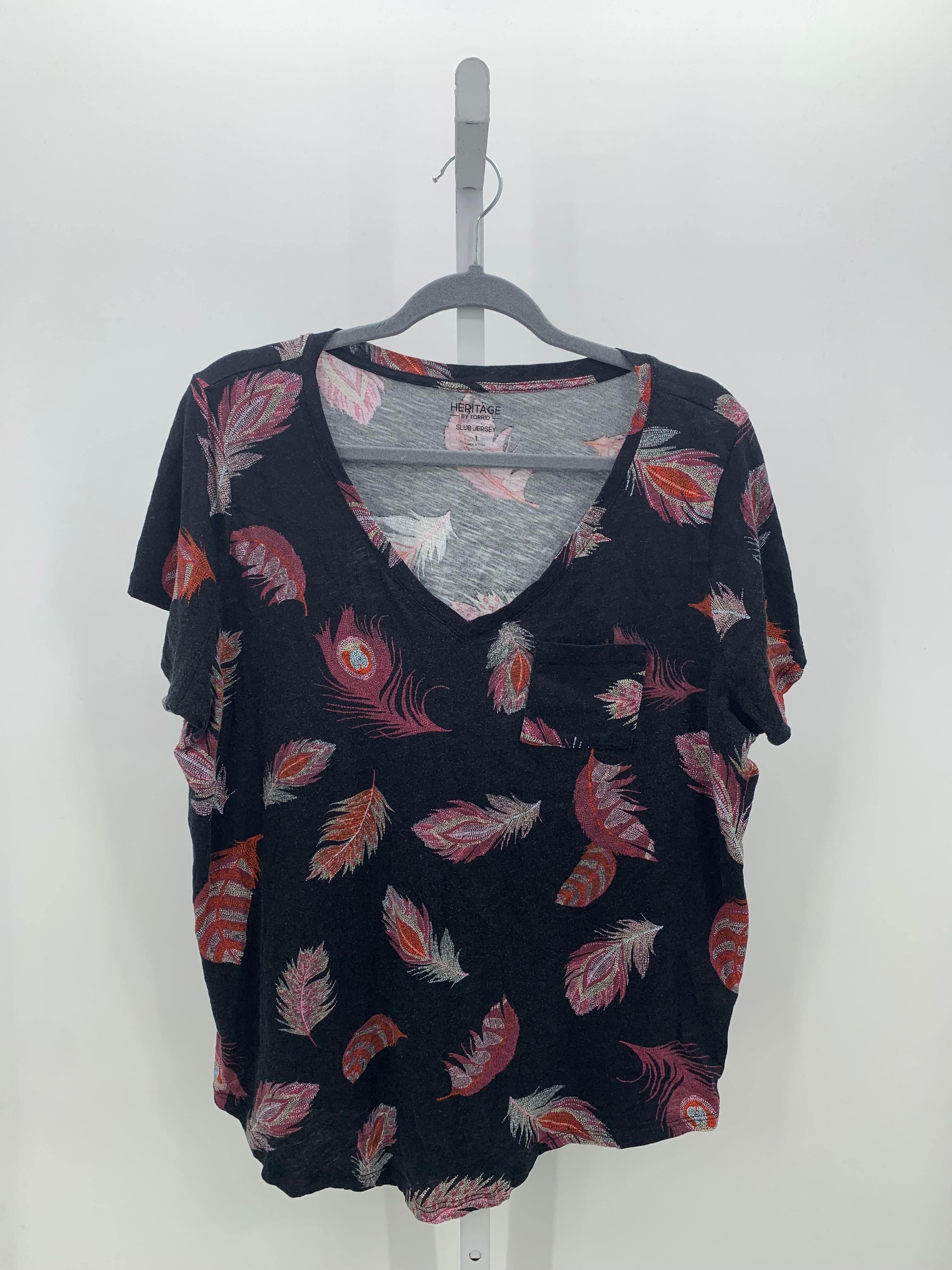 Torrid Size 1X Womens Short Sleeve Shirt