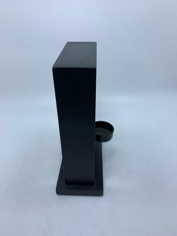 AMBER BUDDHA HEAD TEA LIGHT HOLDER.