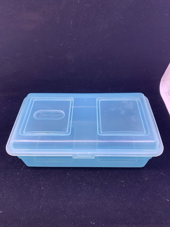 BLUE STERILITE ORGANIZER.