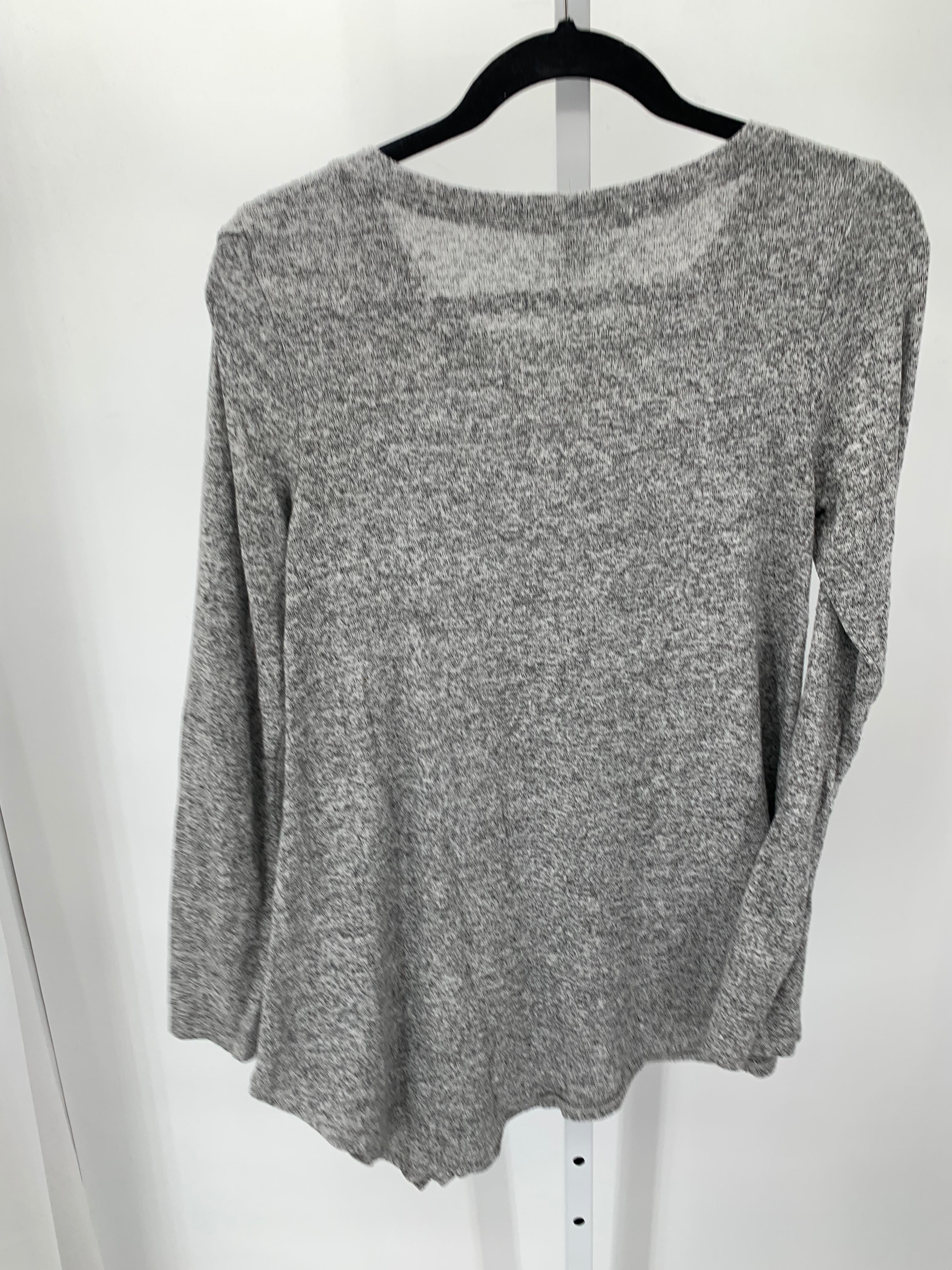Green Envelope Size Small Misses Long Sleeve Shirt