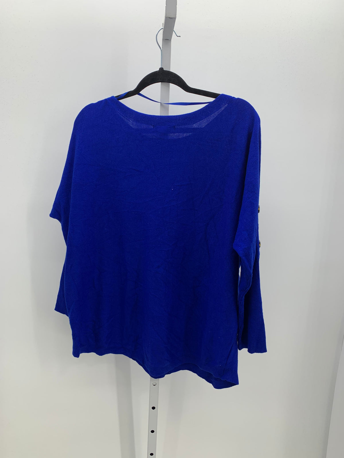 Cable & Gauge Size 1X Womens 3/4 Sleeve Sweater