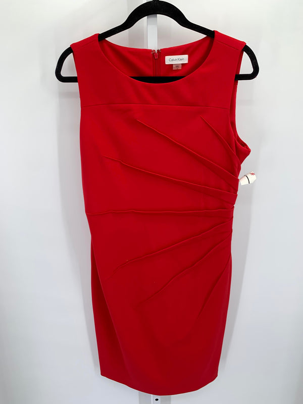 Calvin Klein Size 12 Misses Sleeveless Dress