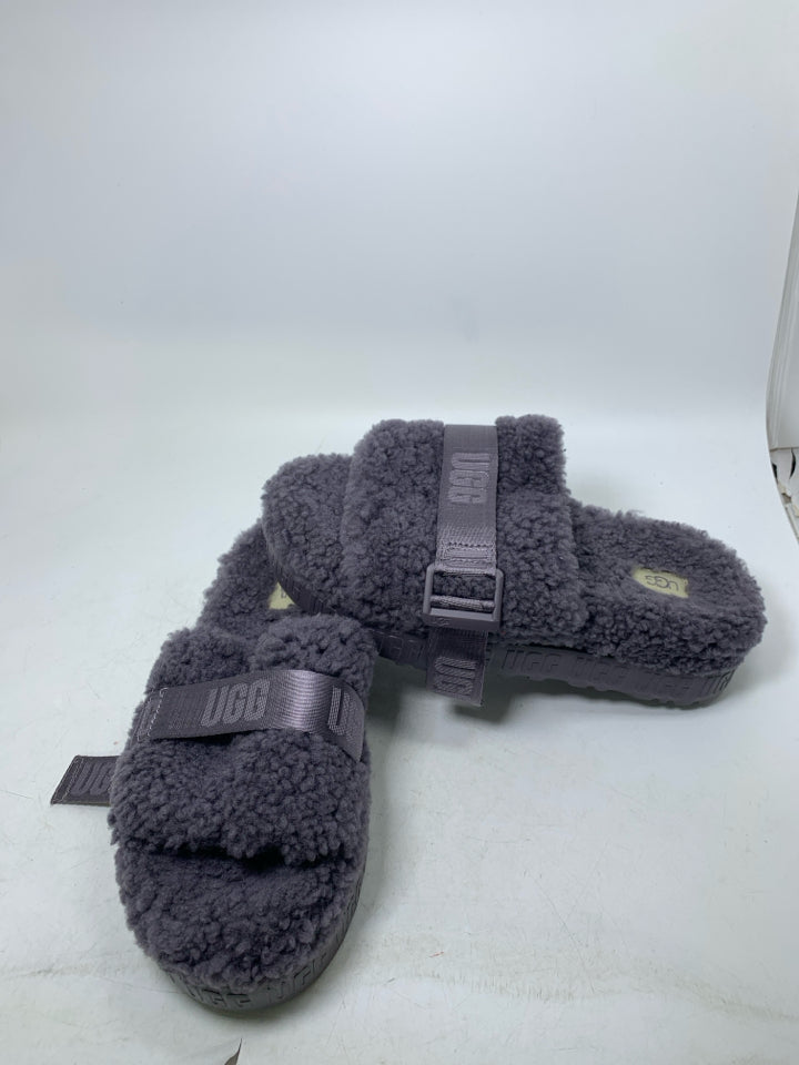 UGG Fluffita Flatform Platform Slide Slippers