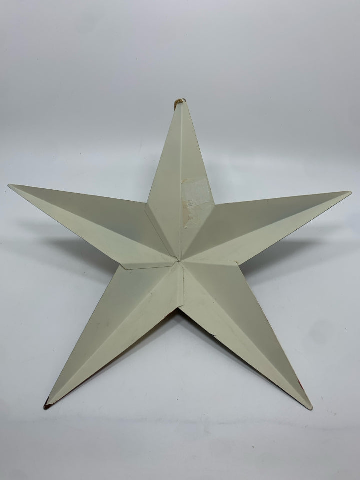 AMERICANA FLAG METAL STAR WALL DECOR.