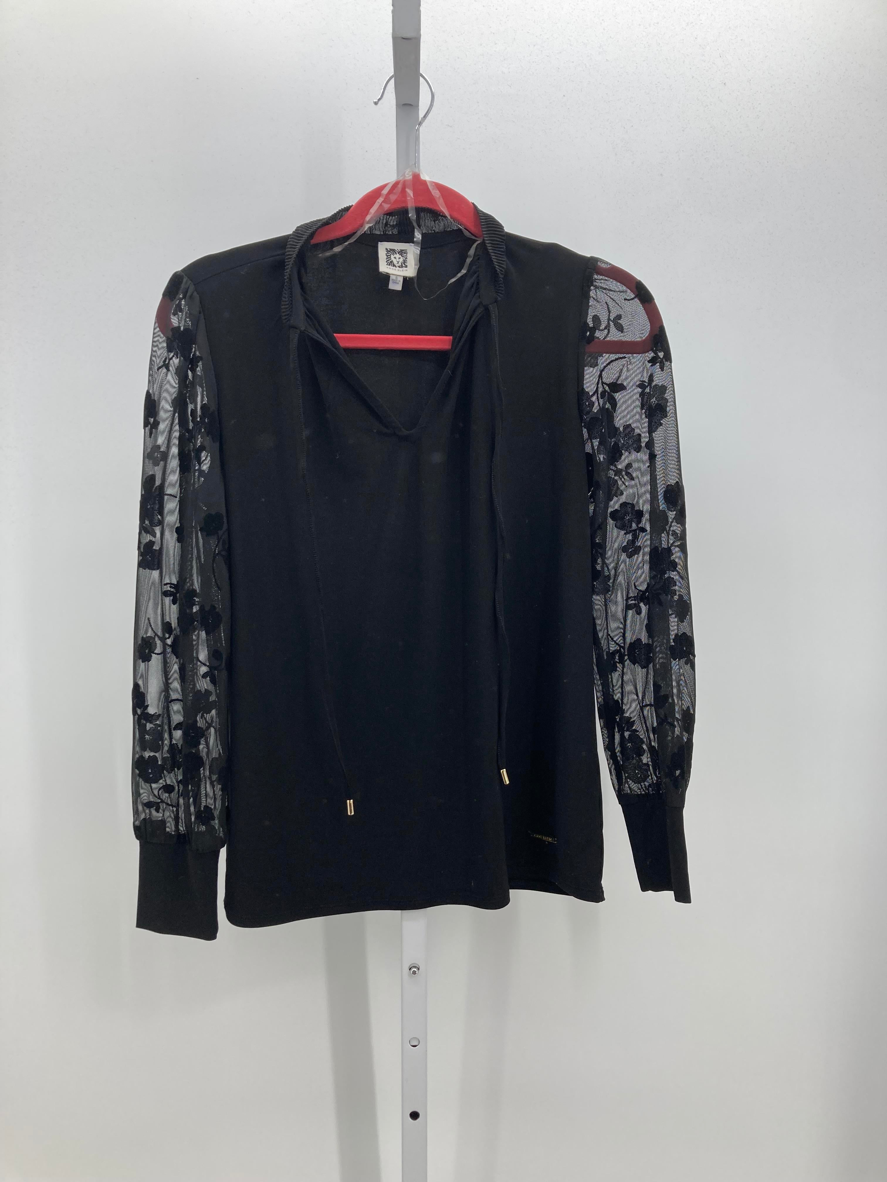 Anne Klein Size Small Misses Long Sleeve Shirt