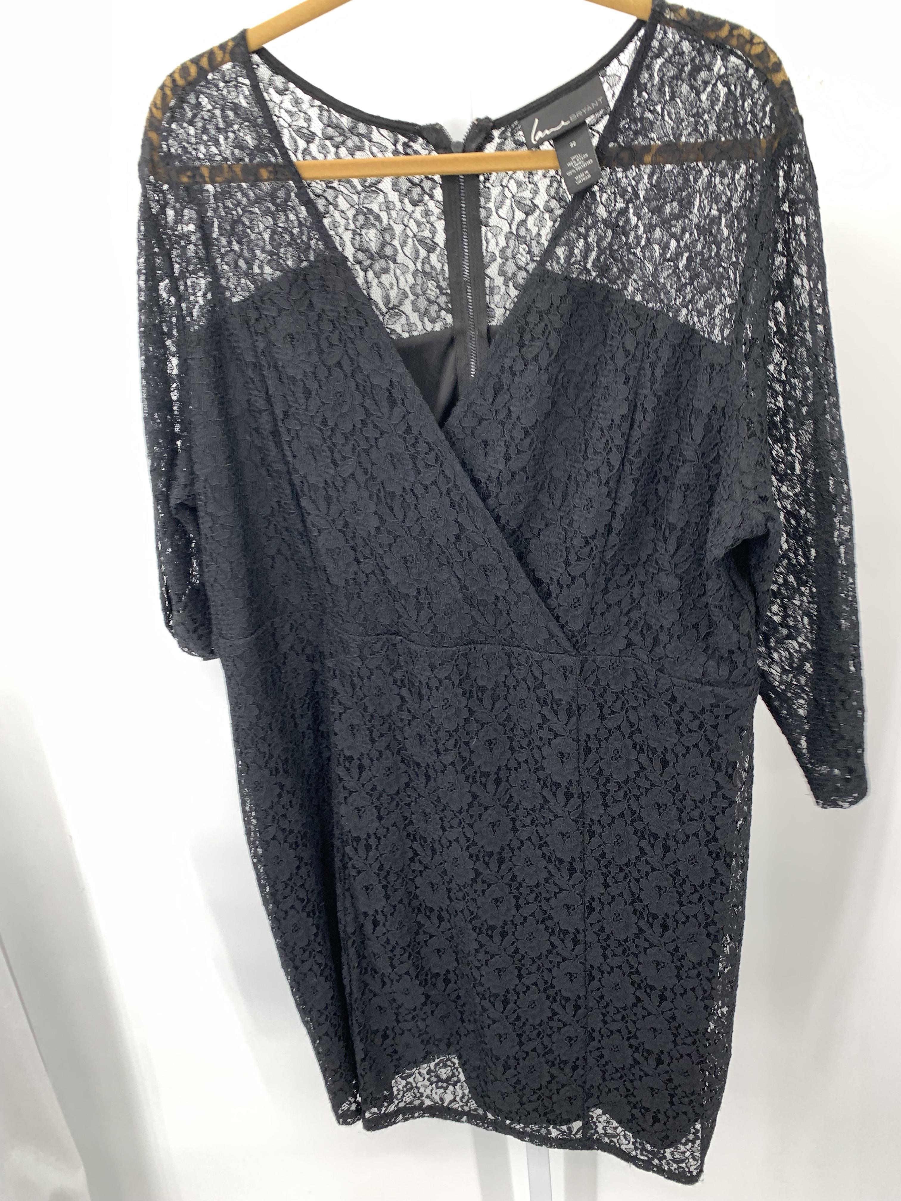 Lane Bryant Size 22W Womens 3/4 Sleeve Dress