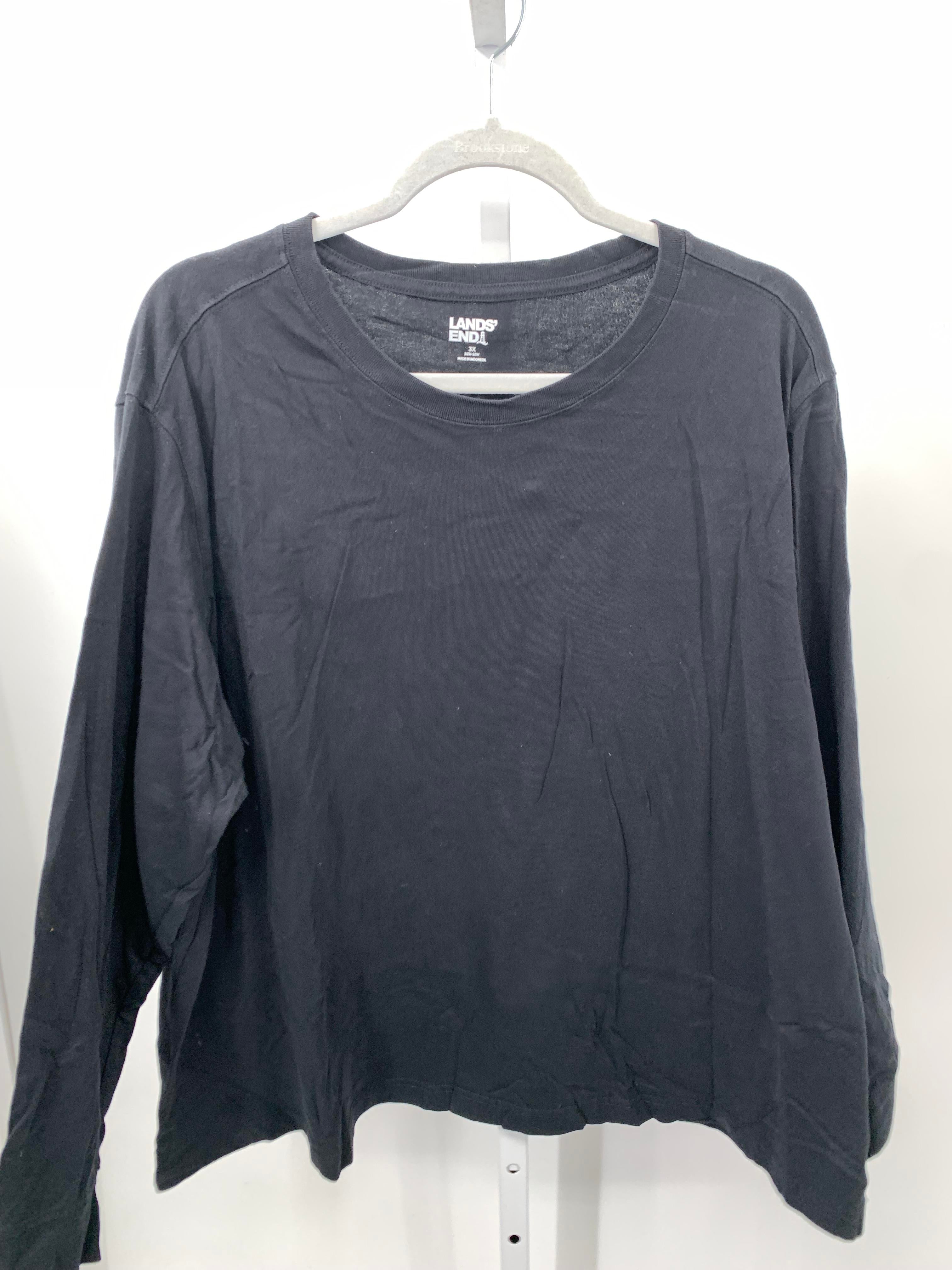 Lands End Size 3X Womens Long Sleeve Shirt