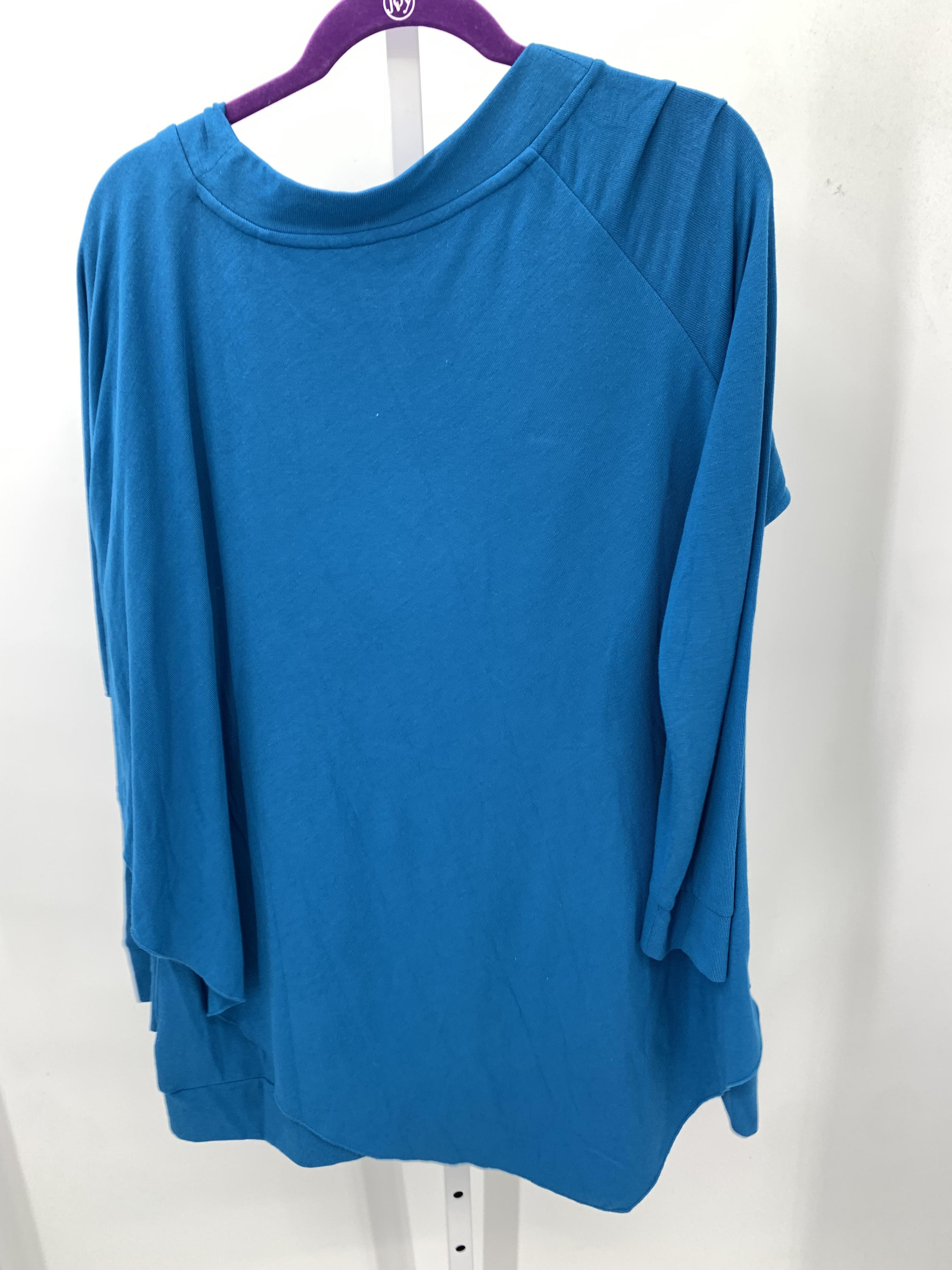 Soft Surroundings Size Large Misses Long Sleeve Shirt