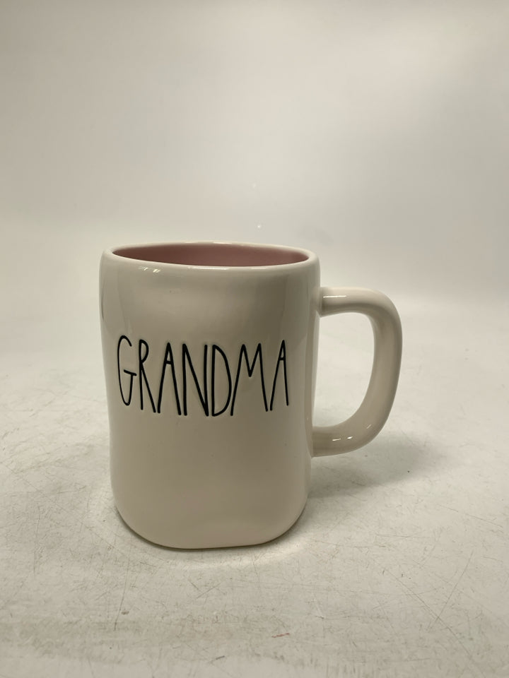 GRANDMA MUG W/ PINK INTERIOR.