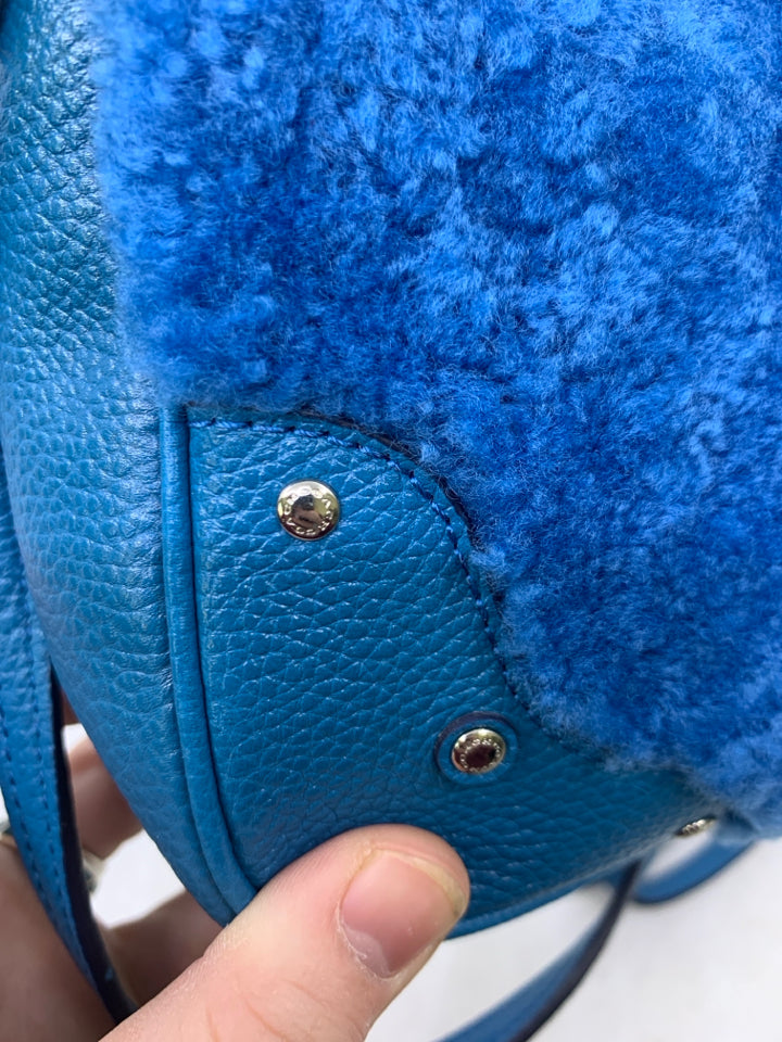 Coach Small Rhyder Prochette in Shearling- New Without Tags