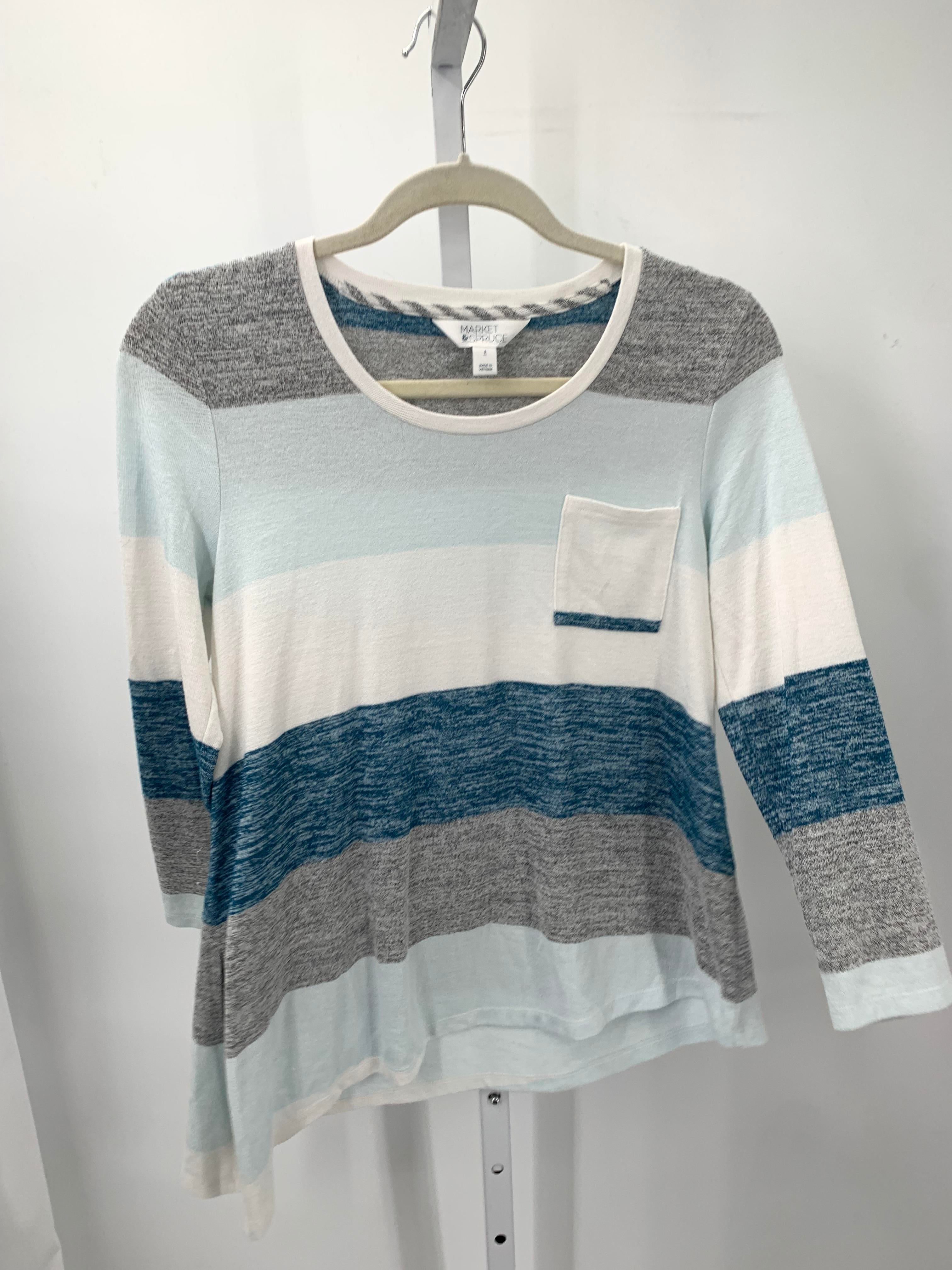 market & spruce Size Small Misses Long Sleeve Shirt