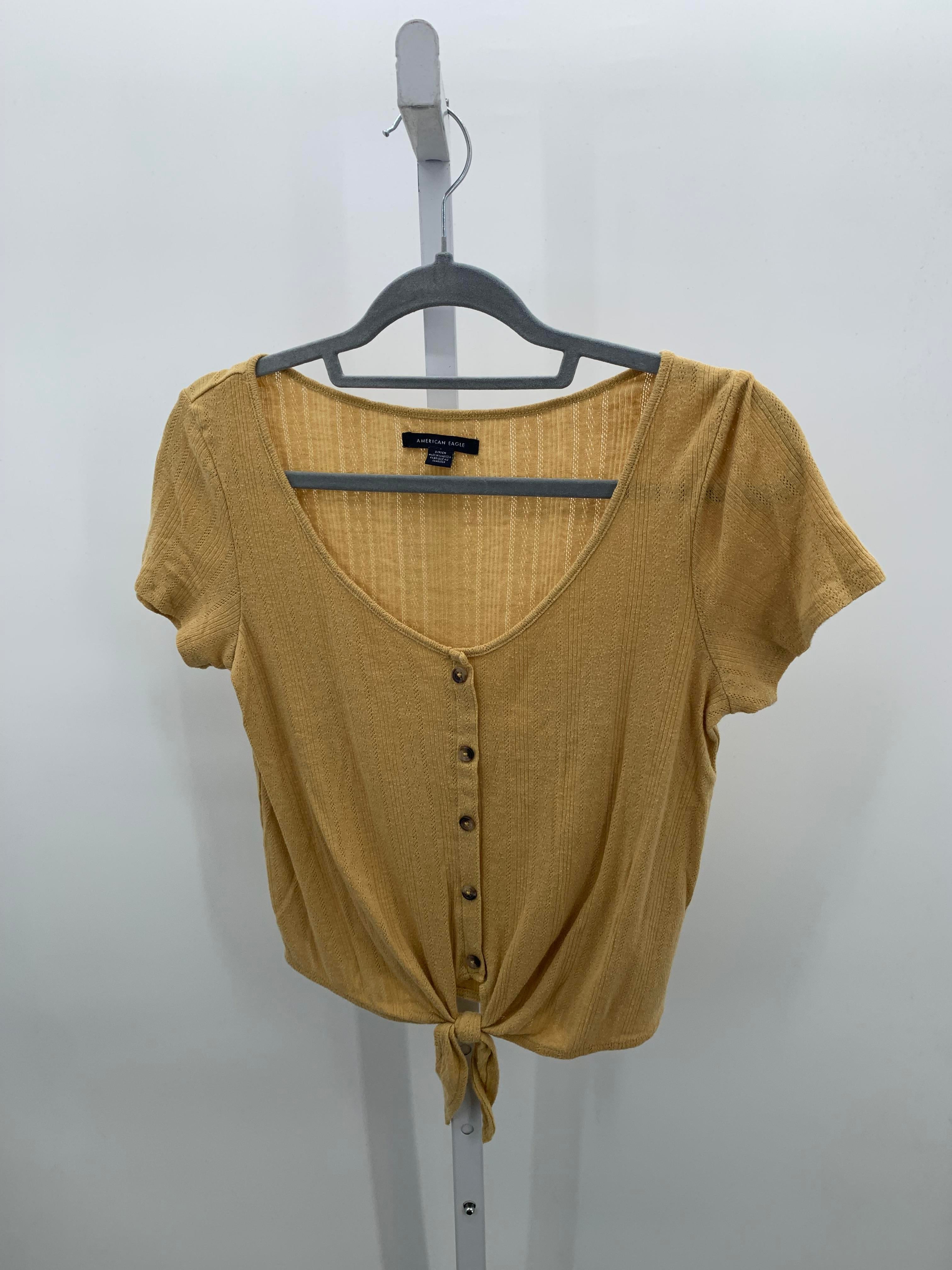 American Eagle Size Small Juniors Short Sleeve Shirt