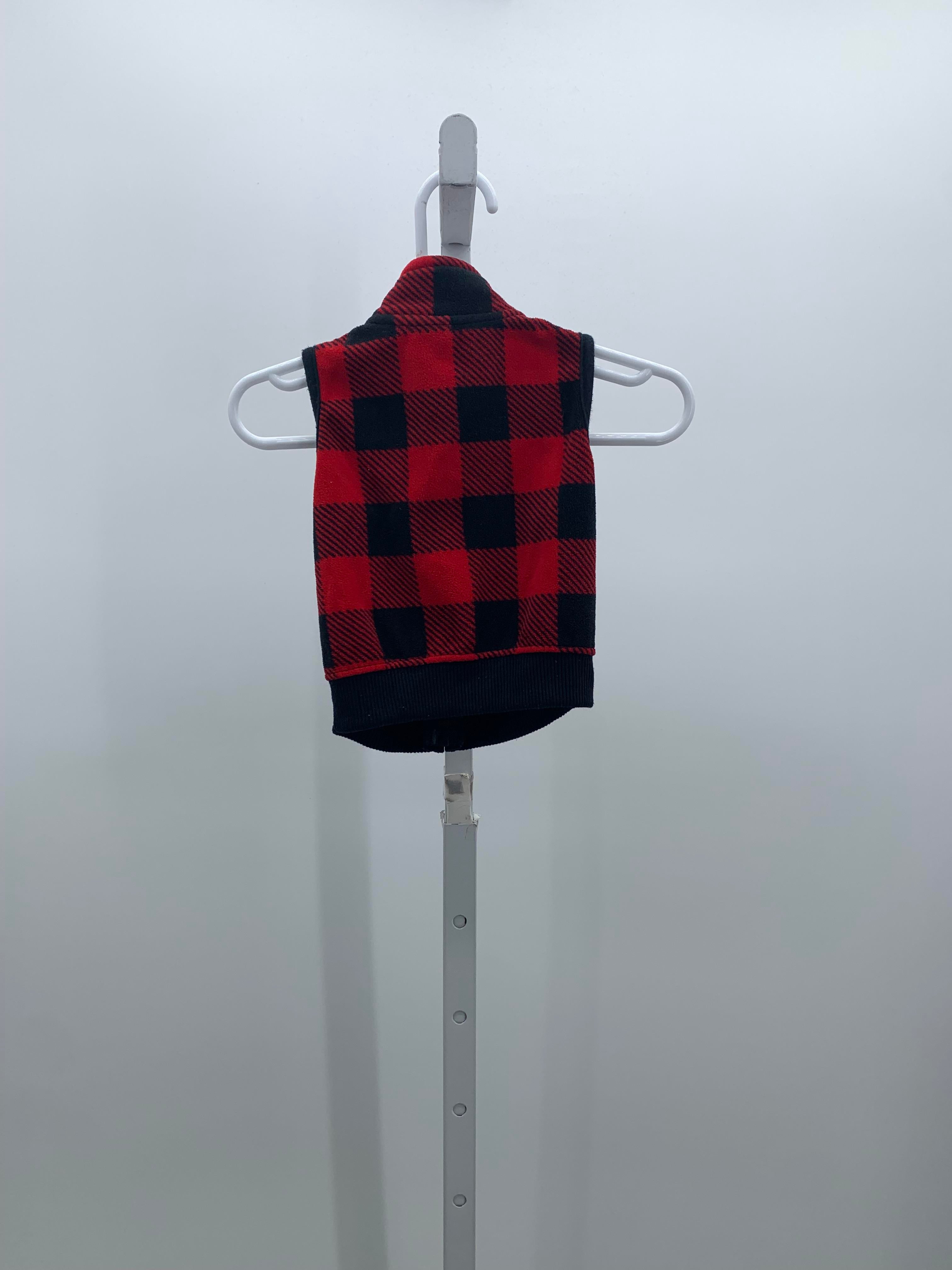BLACK PLAID FLEECE