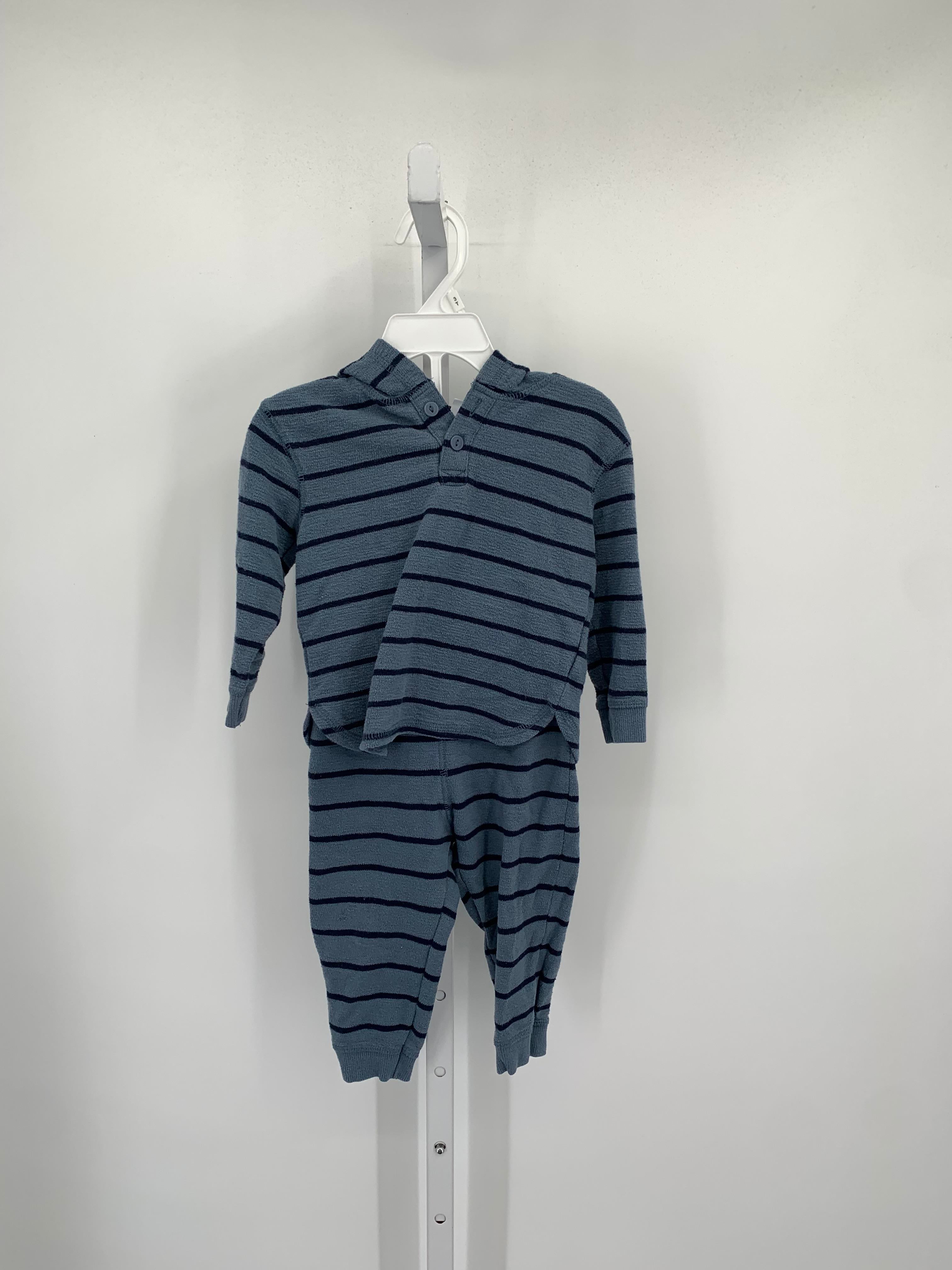 STRIPES HOODED SHIRT AND PANTS