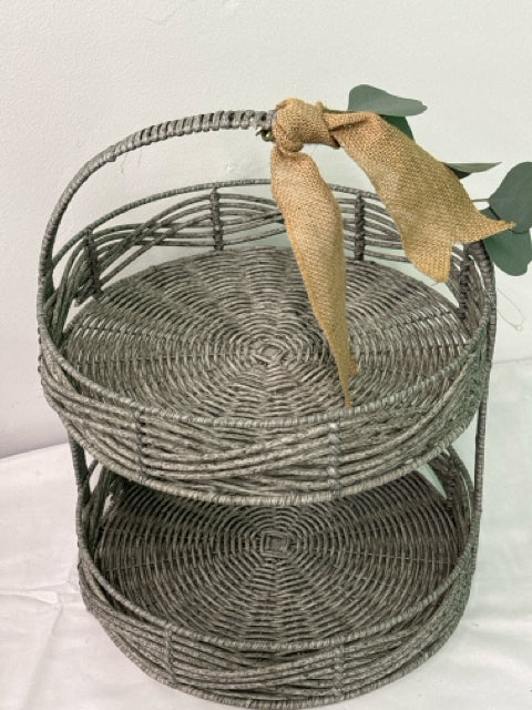 2 TIER BASKET SERVER ORGANIZER.