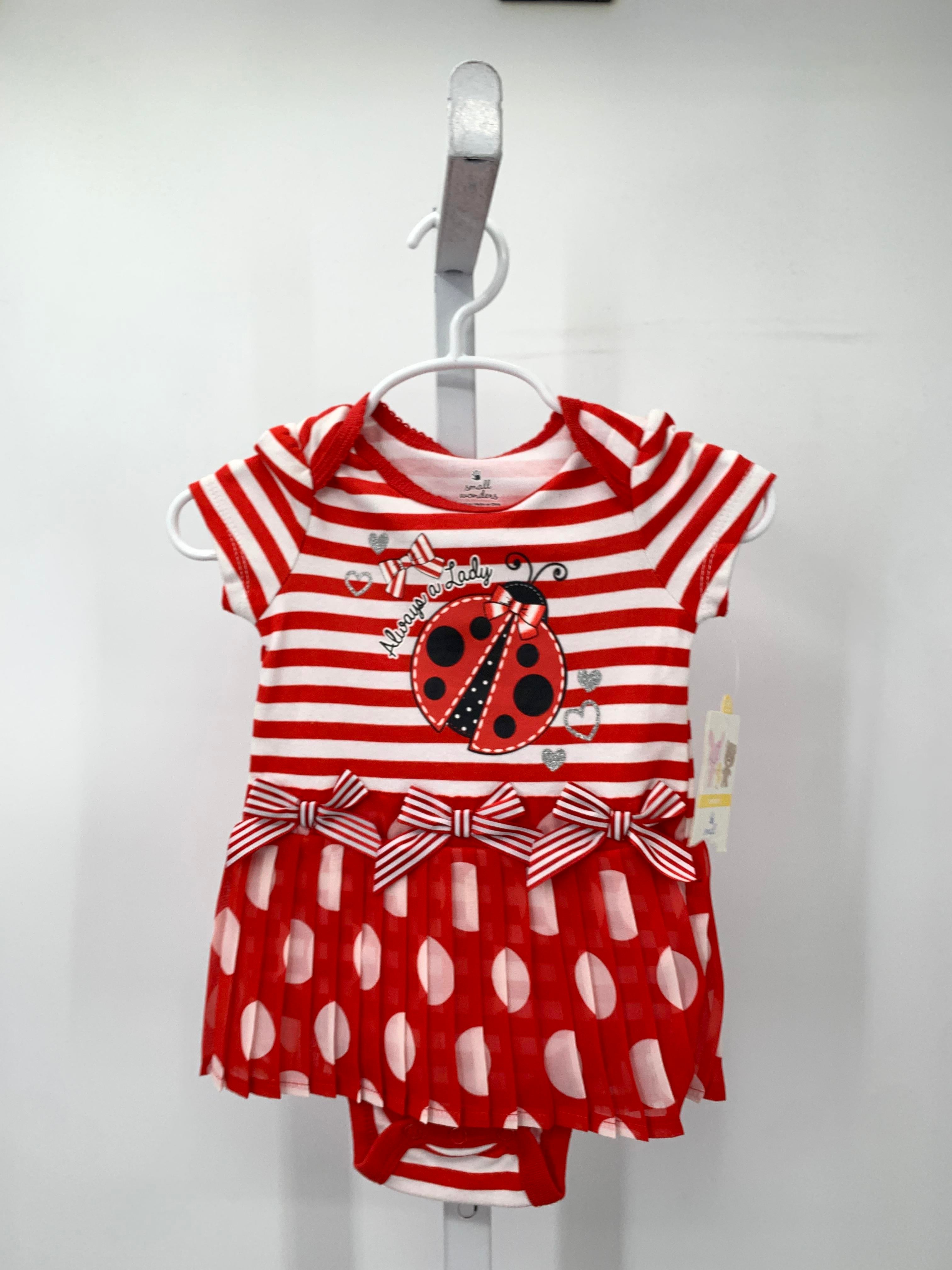 Small Wonders Size 3-6 Months Girls Short Sleeve Dress