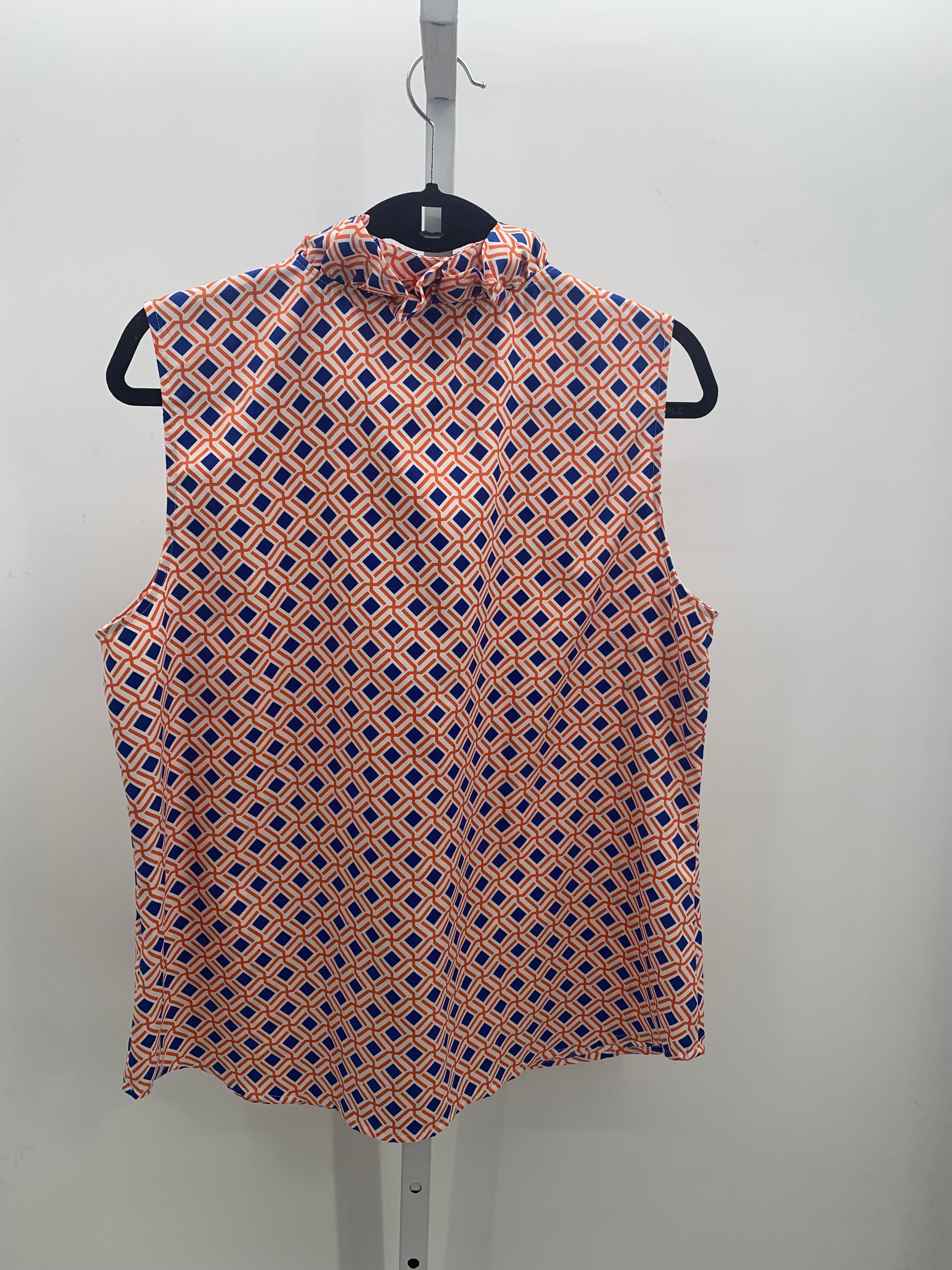 Talbots Size Large Misses Sleeveless Shirt