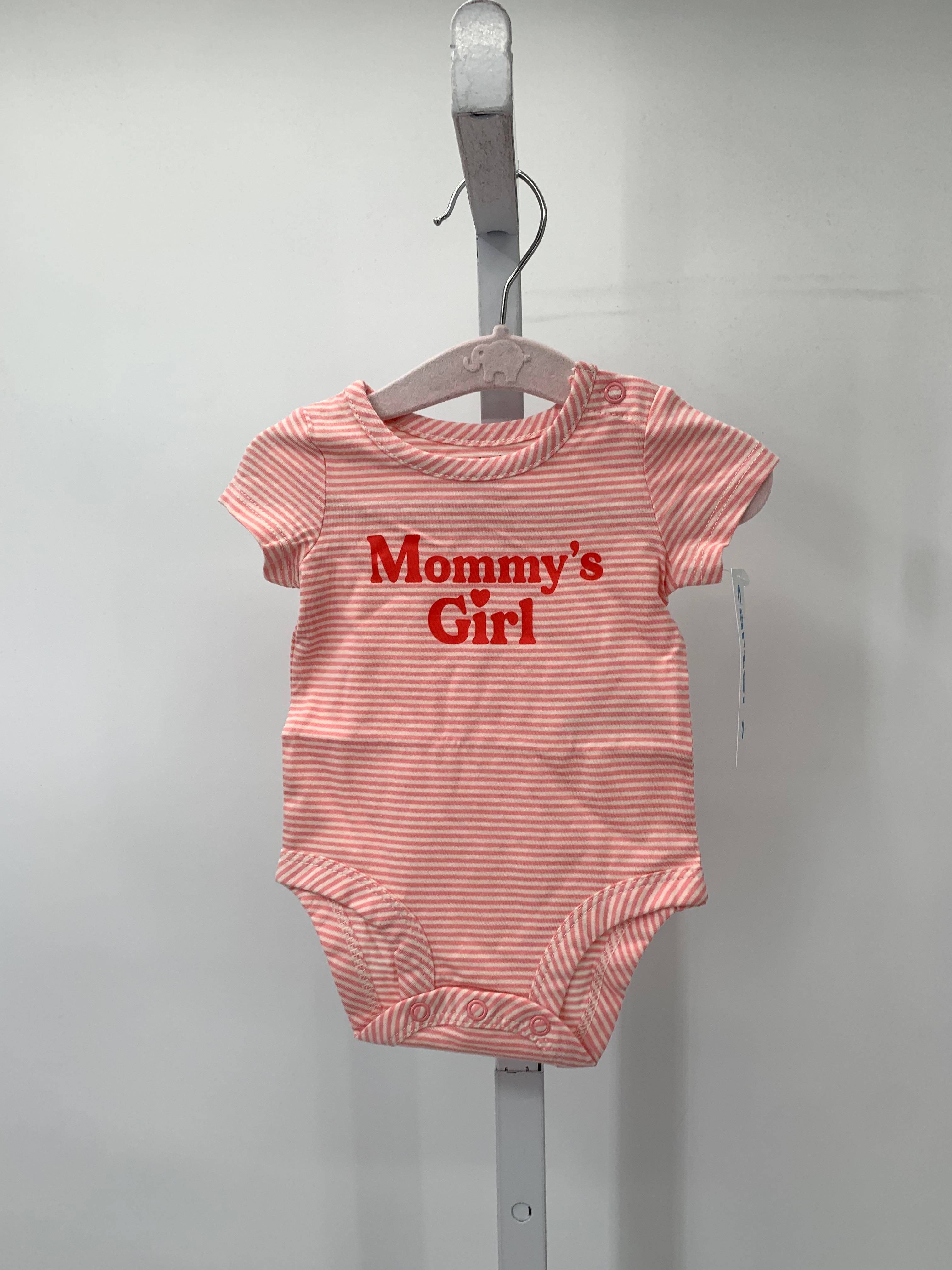 Carters Size Newborn Girls Short Sleeve Shirt