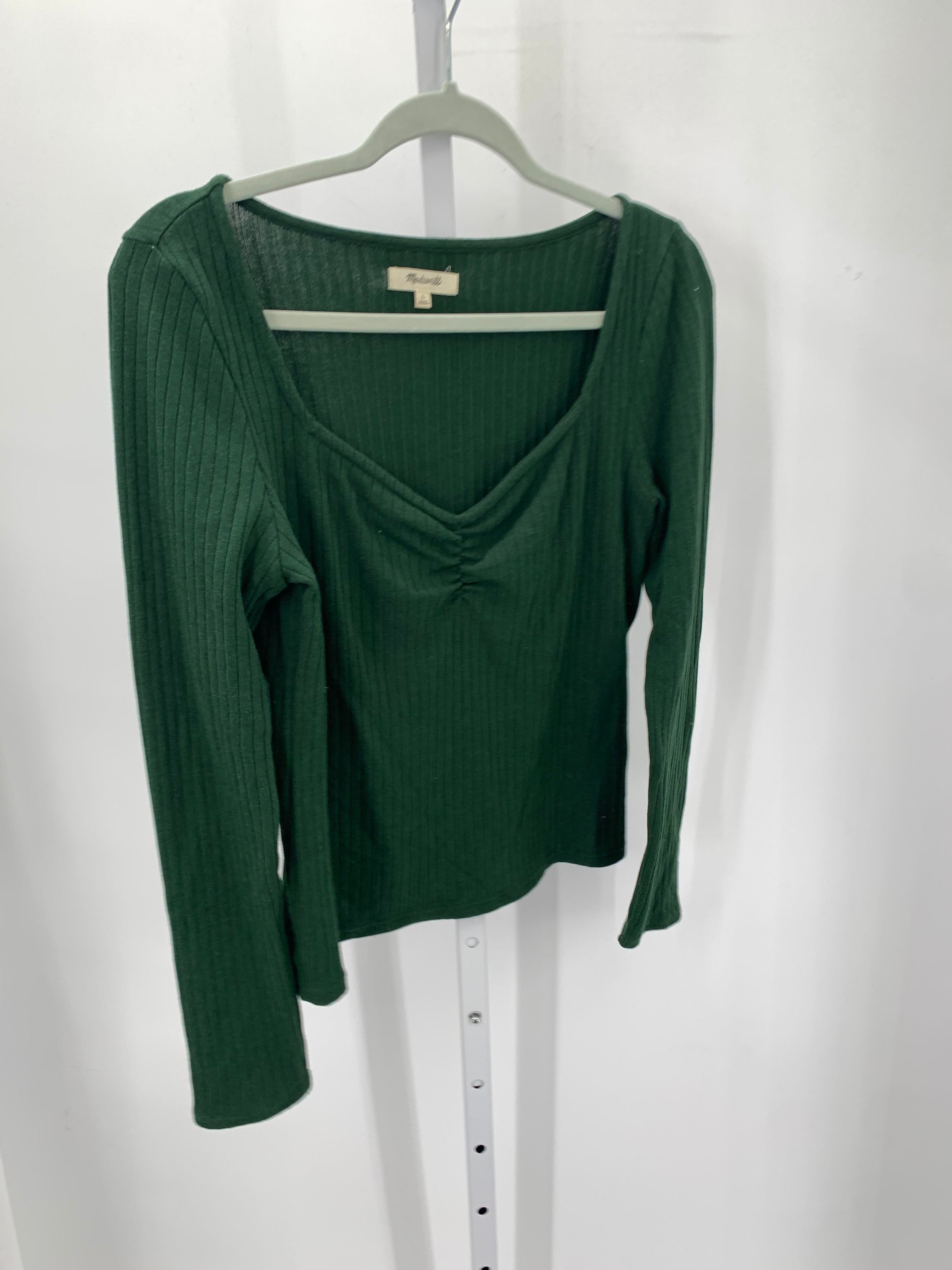 Madewell Size Large Misses Long Sleeve Shirt