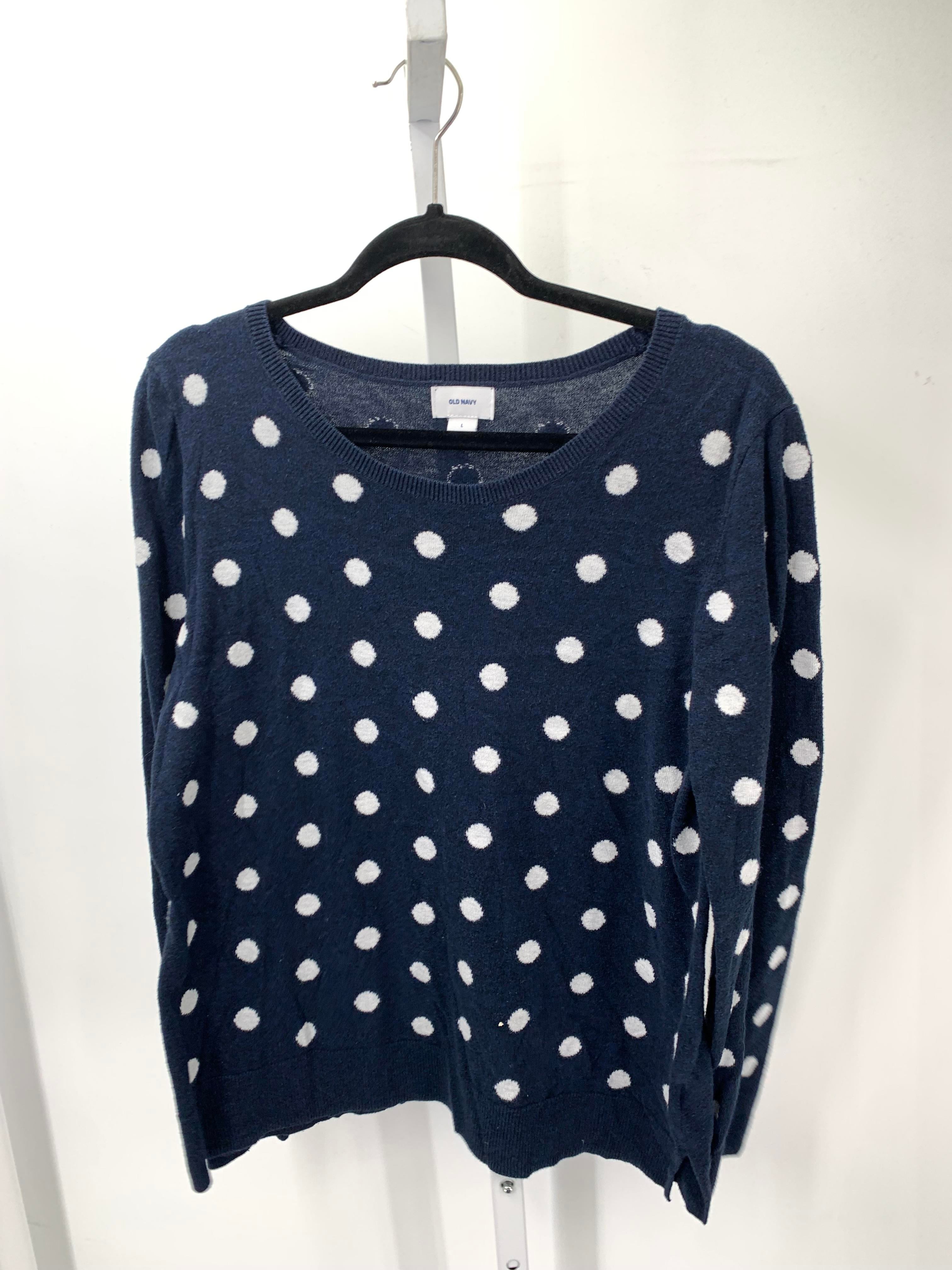 Old Navy Size Large Misses Long Slv Sweater