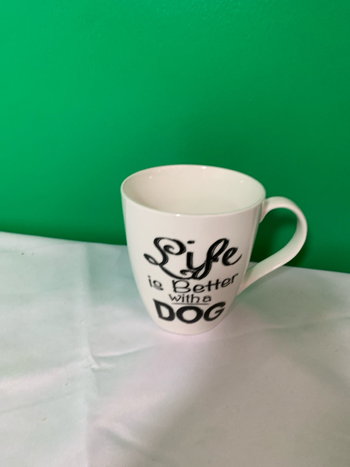 PFALTZGRAFF LIFE IS BETTER MUG.