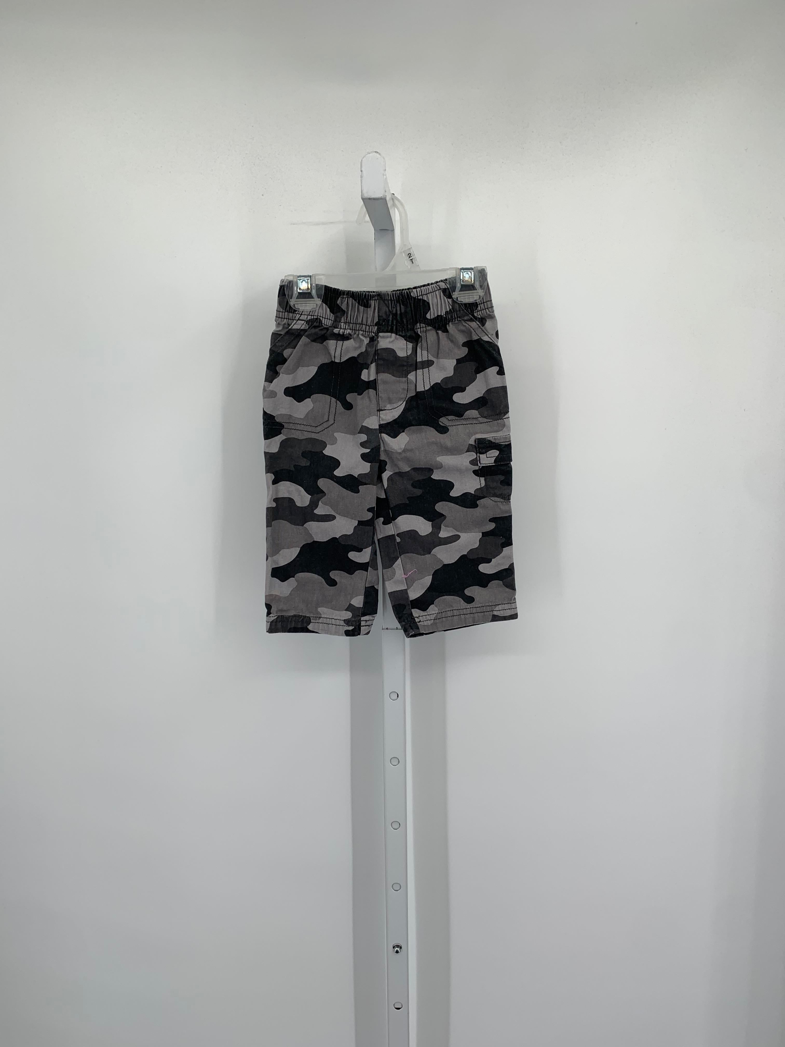 CAMO ELASTIC WAIST PANTS