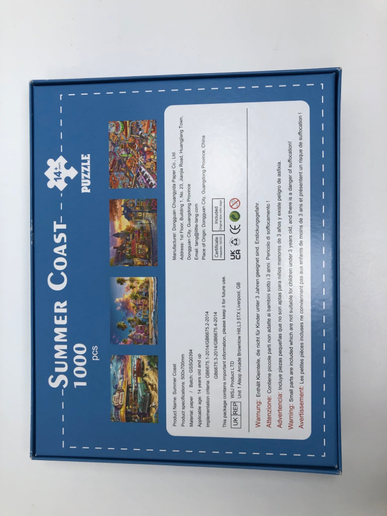NIB SUMMER COAST PUZZLE.