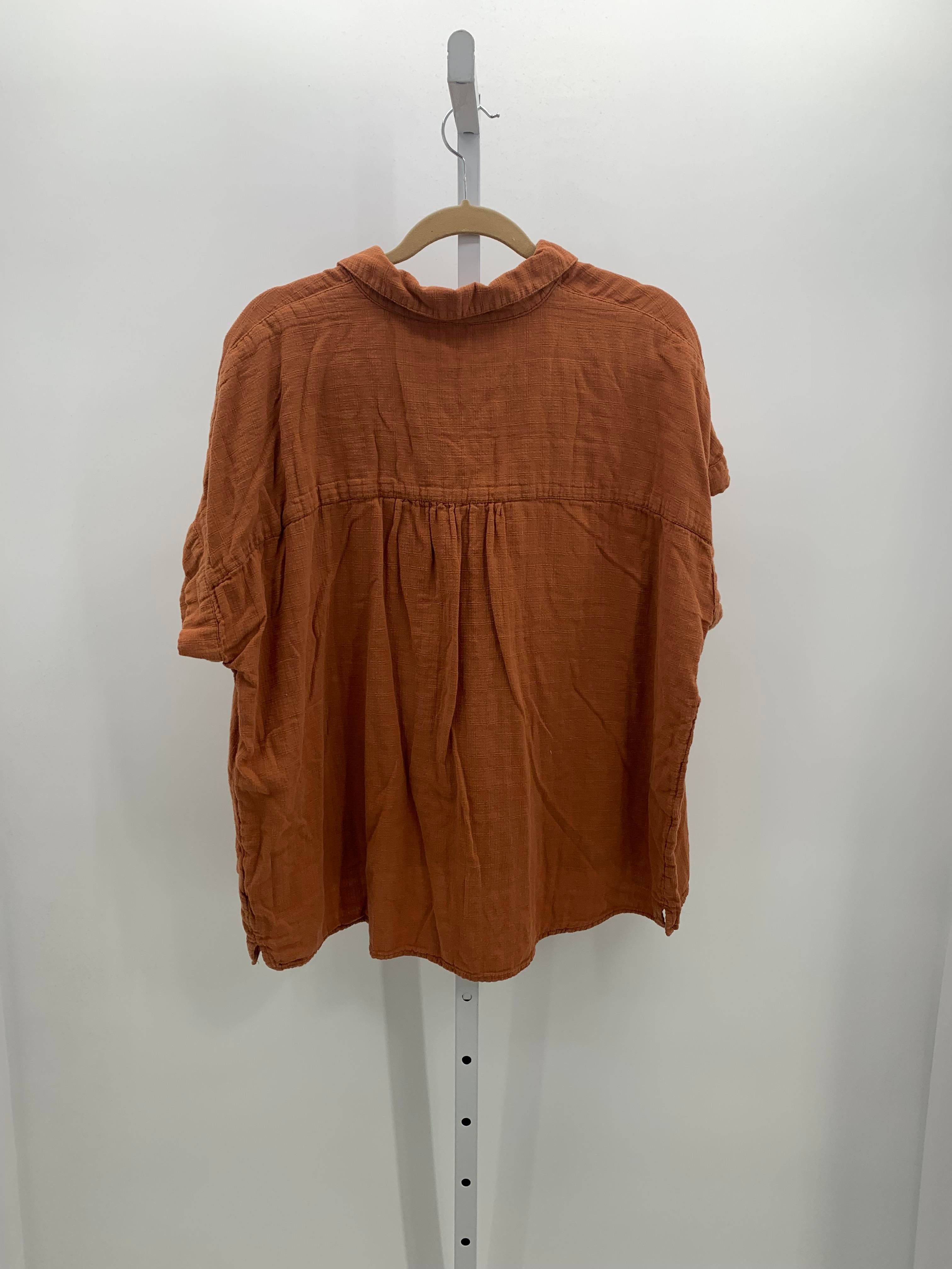 Sonoma Size 1X Womens Short Sleeve Shirt